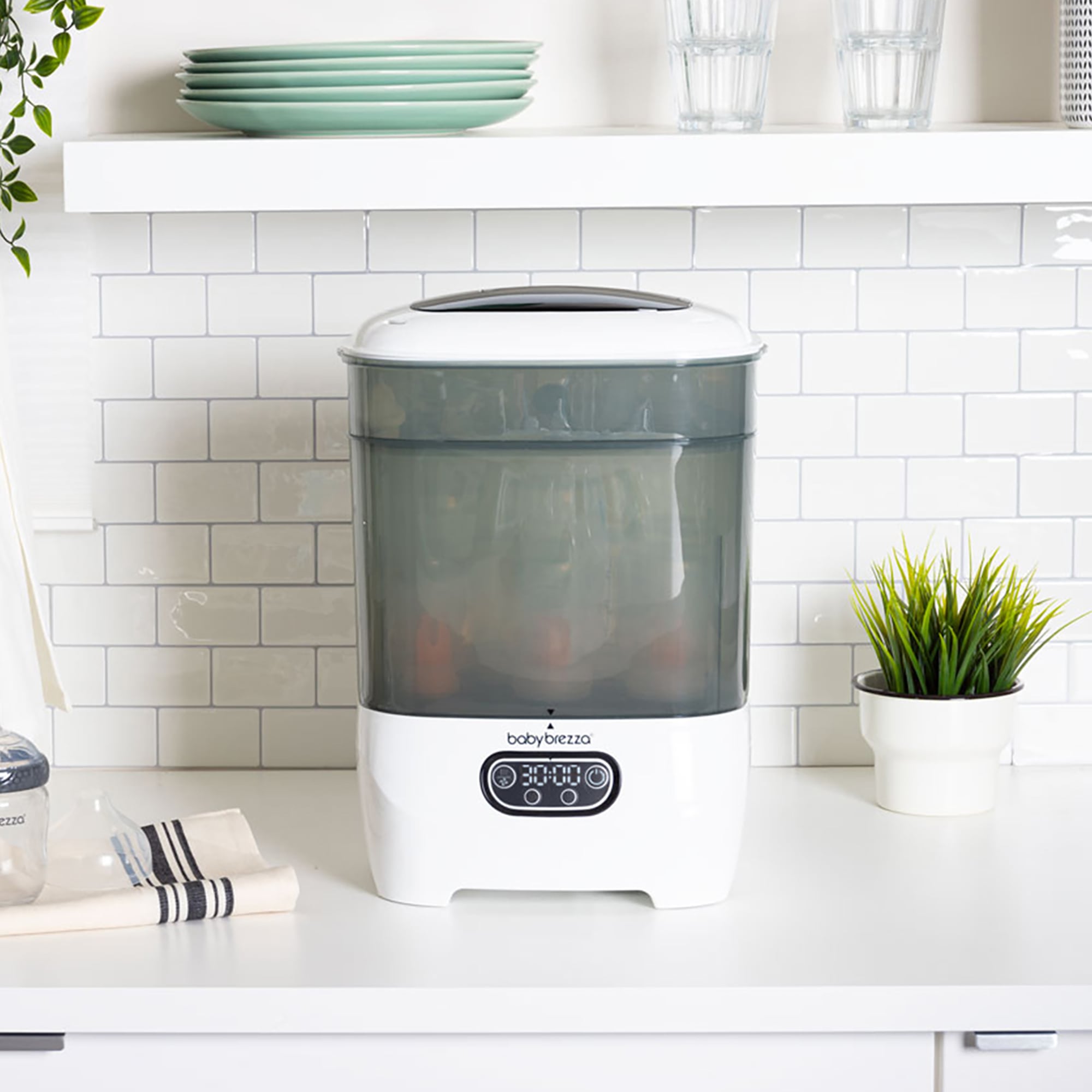 Vaporisatoren, babybrezza, Weiß – Produktansicht