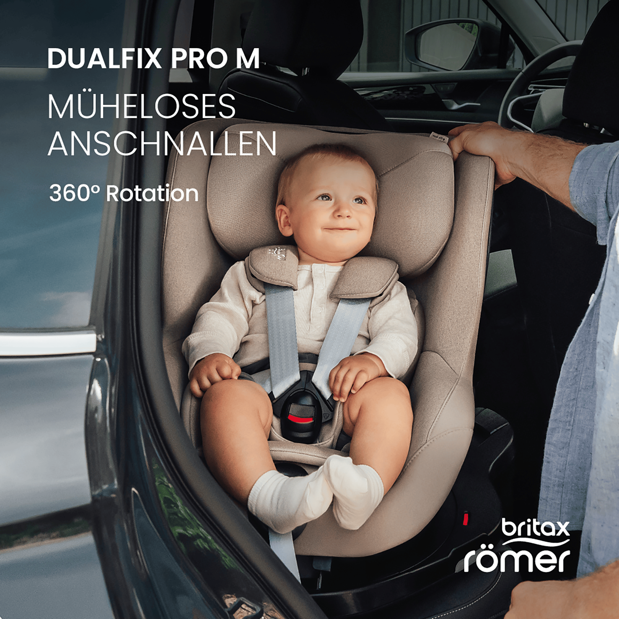 Reboarder 0-18 kg, Gruppe 0+/1, Britax Diamond, Beige – Produktansicht