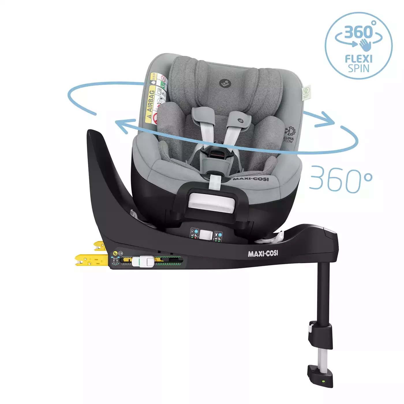 Reboarder 0-18 kg, Gruppe 0+/1, MAXI-COSI, Grau – Produktansicht