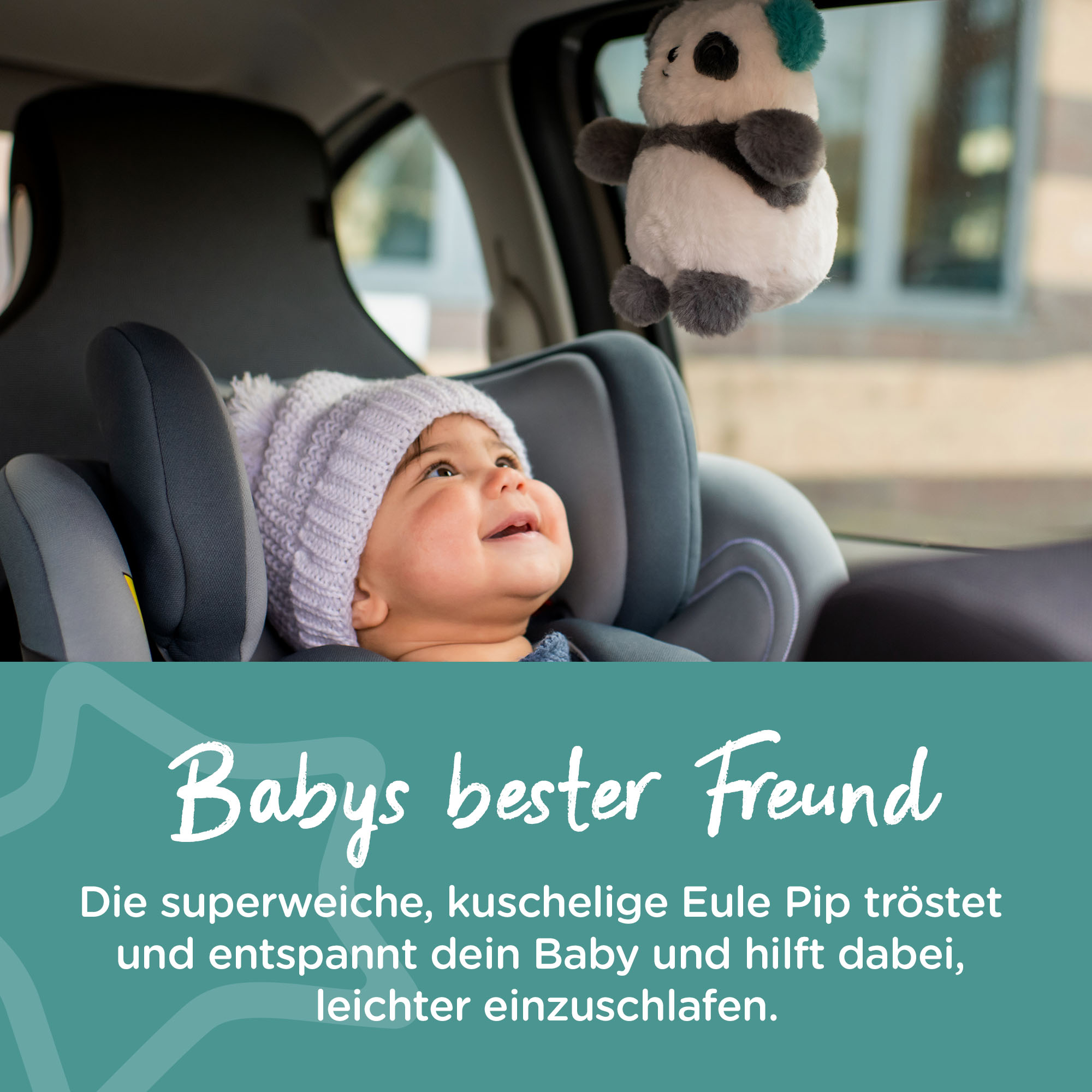 Produkte, tommee tippee, Grau – Besonderheit: intelligenter CrySensor - spielt automatisch Schlaflieder oder beruhigende Klänge wenn dein Kind weint