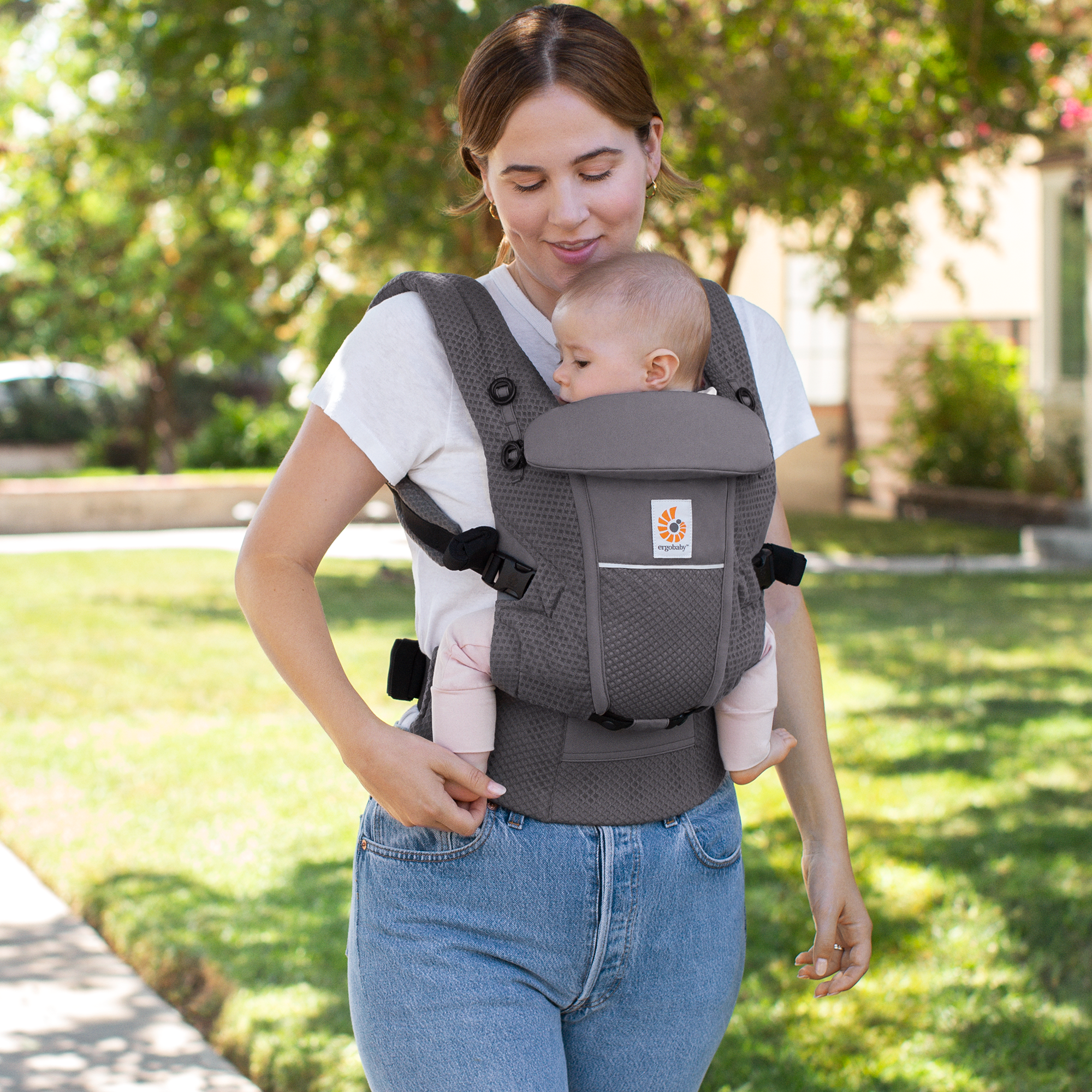 Babytragen, ERGObaby, Grau – Produktansicht