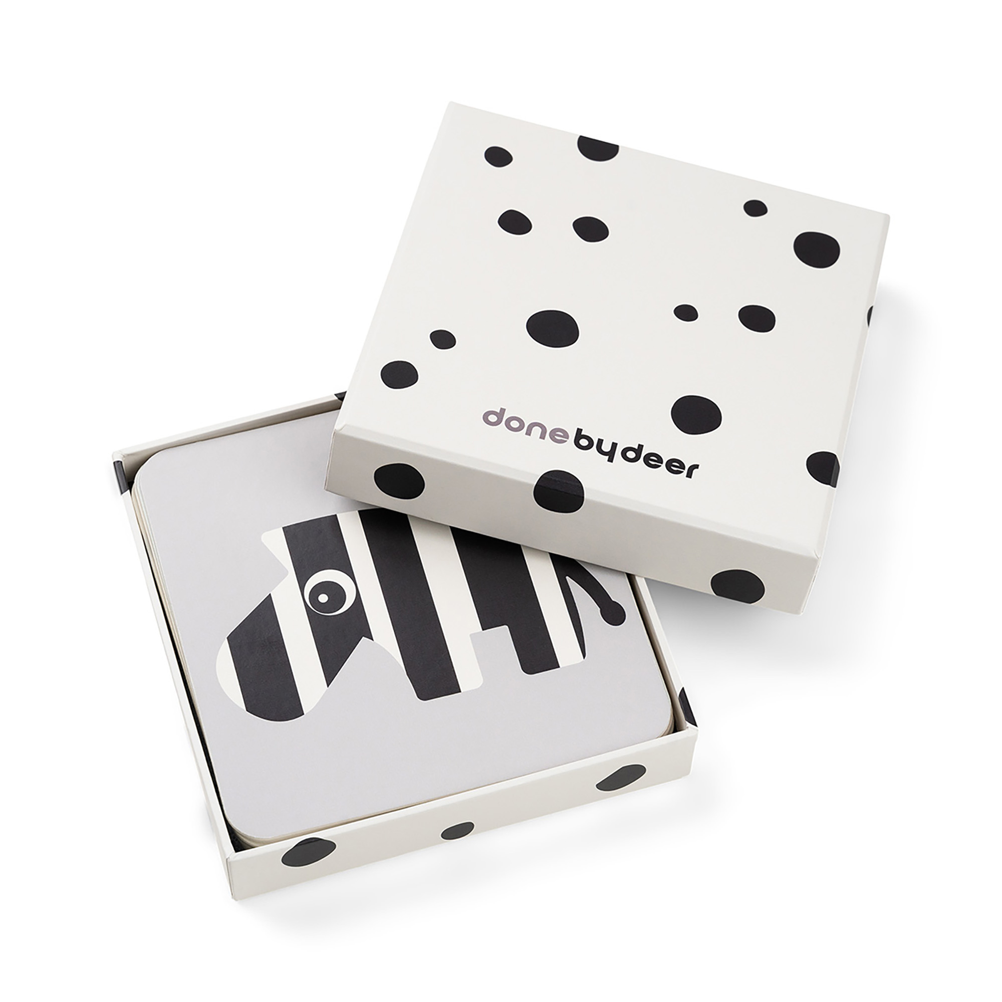 Lernspielzeug, done by deer, Schwarz – Produktansicht