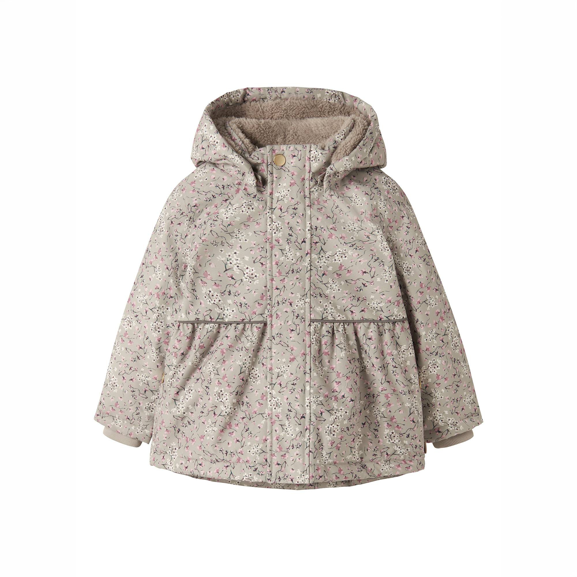Winterjacken, name it, Beige – Besonderheit: abnehmbare Kapuze