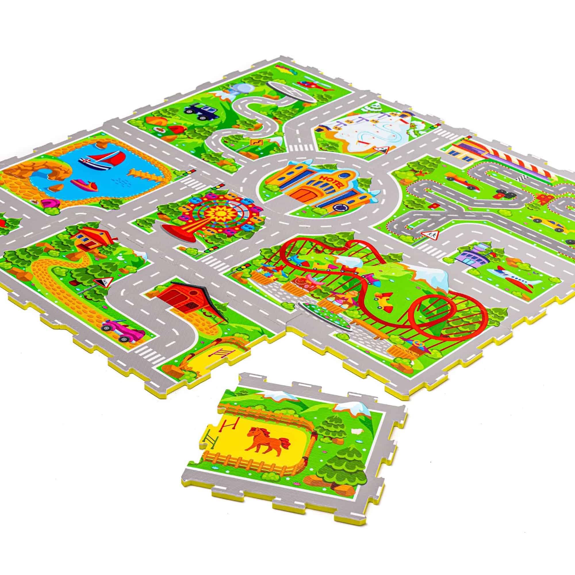 Puzzlematten, Hakuna matte, Mehrfarbig – Produktansicht
