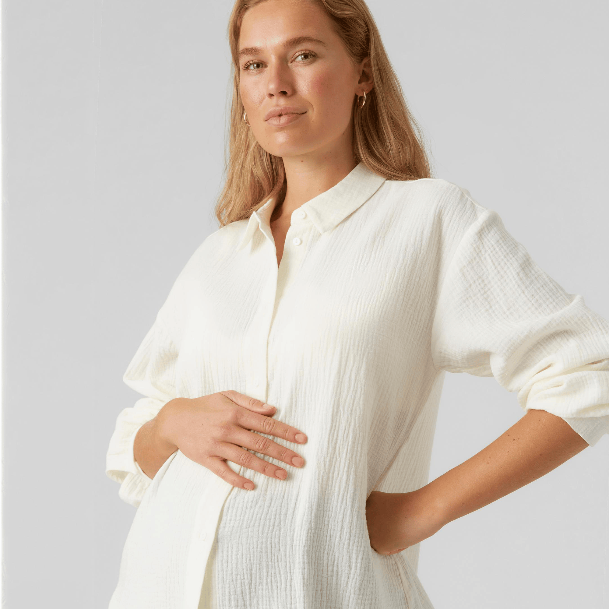 Umstandsoberteile, Mamalicious, Beige – Produktansicht