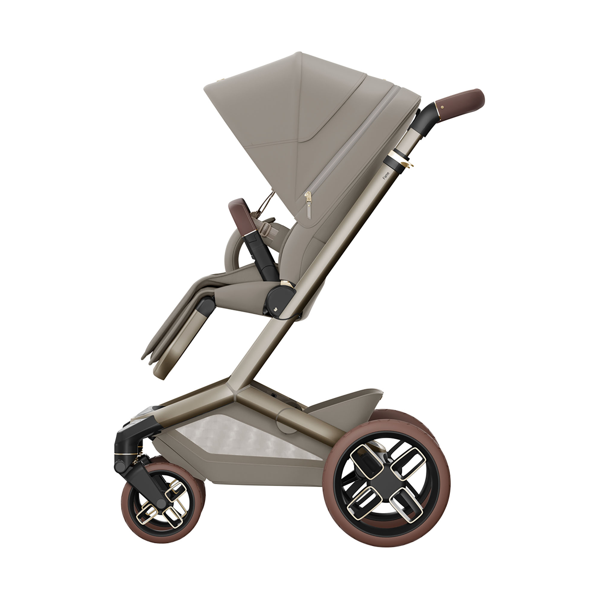 Buggys, MAXI-COSI Premium, Beige – Besonderheit: hervorragender Fahrkomfort dank All-Terrain Räder und beidseitige CosiCruise-Federung