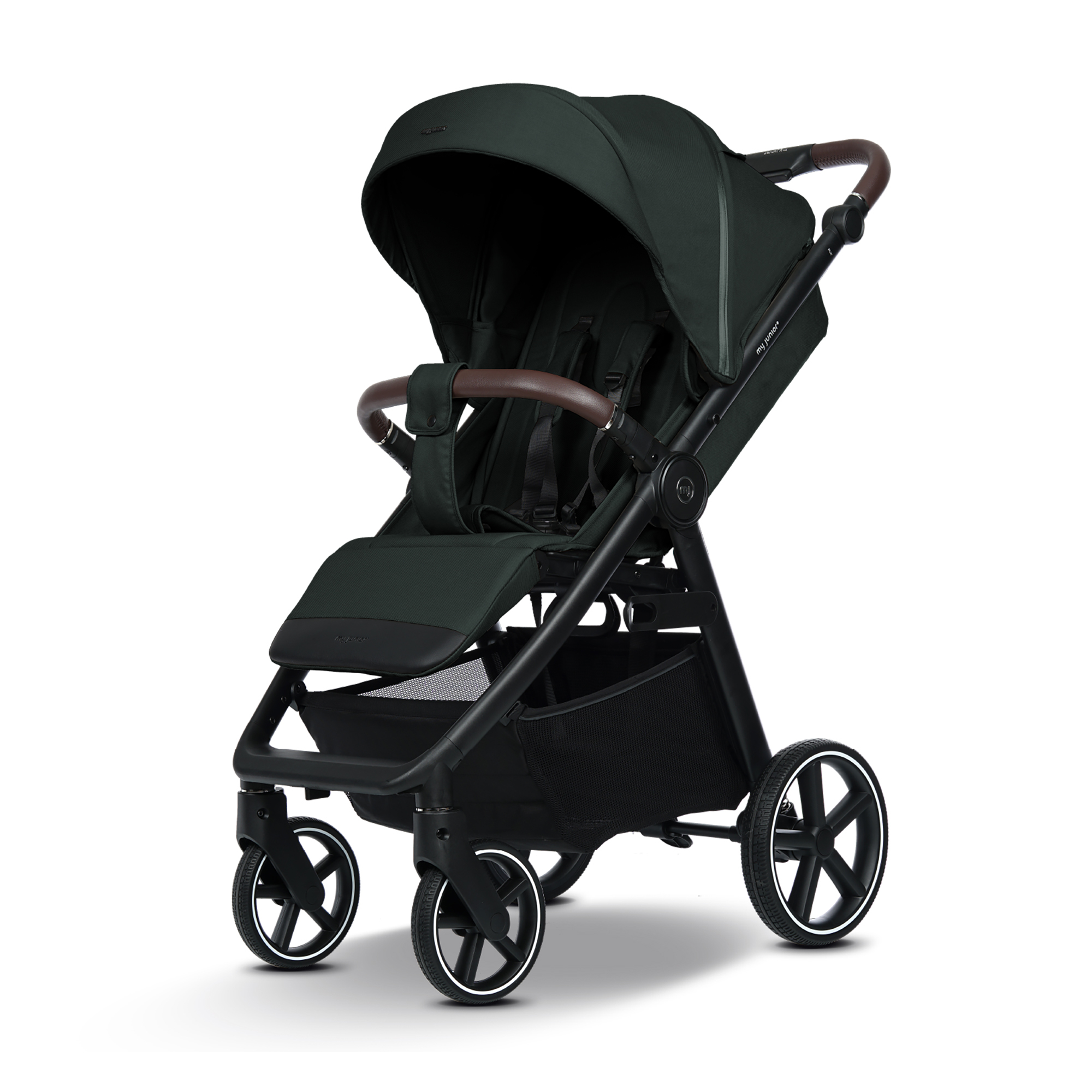 Buggys, My junior, Grün – Besonderheit: ergonomische Sitz- und Liegefläche mit hochwertiger Schaumstoffpolsterung
