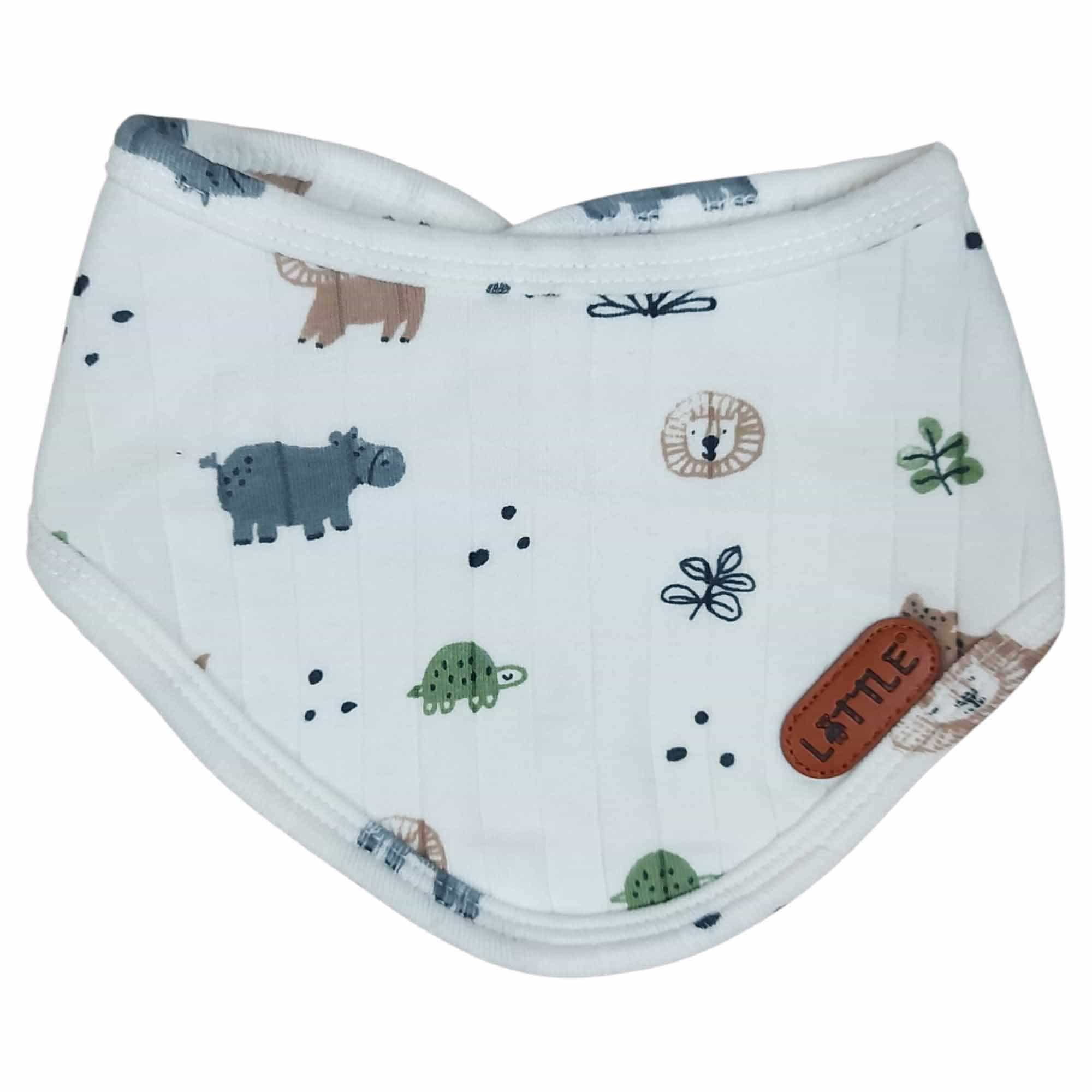 Dreieckstücher & Halstücher, LITTLE, Weiß – Besonderheit: Set bestehend aus zwei Tüchern