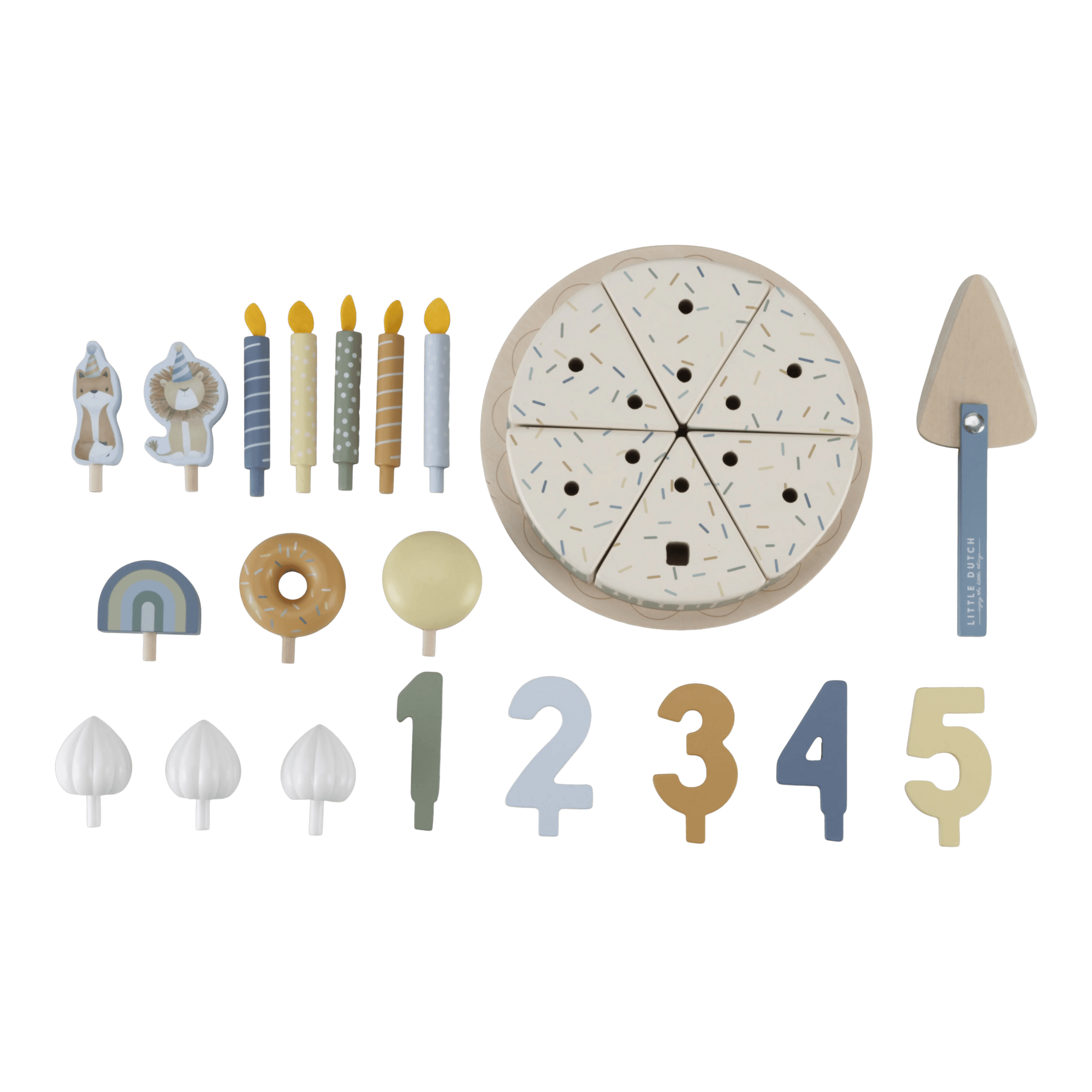 Holzspielzeug, LITTLE DUTCH, Blau – Produktansicht