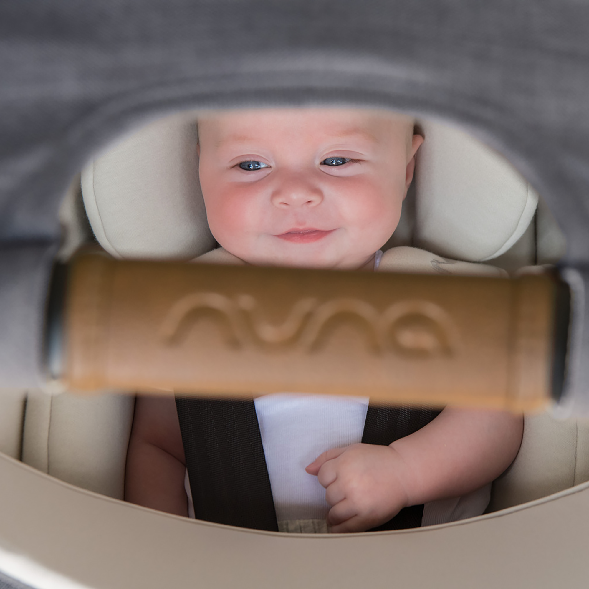 Babyschalen 0-13 kg, Gruppe 0+, nuna, Grau – Produktansicht