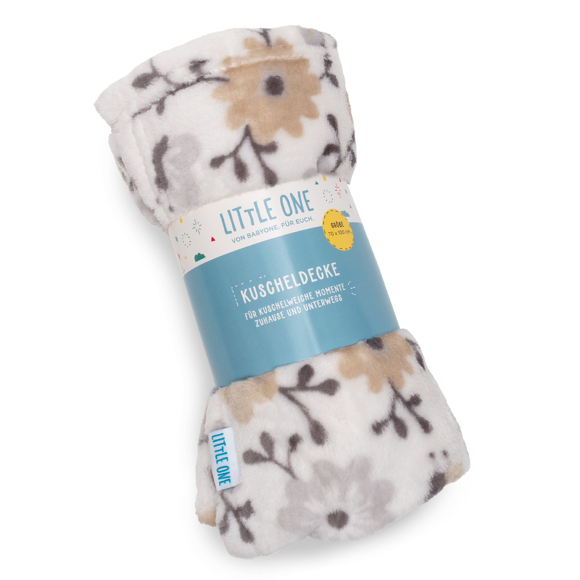 Kuscheldecken, LITTLE ONE, Beige – Besonderheit: kuschel weicher Mikrofaserstoff
