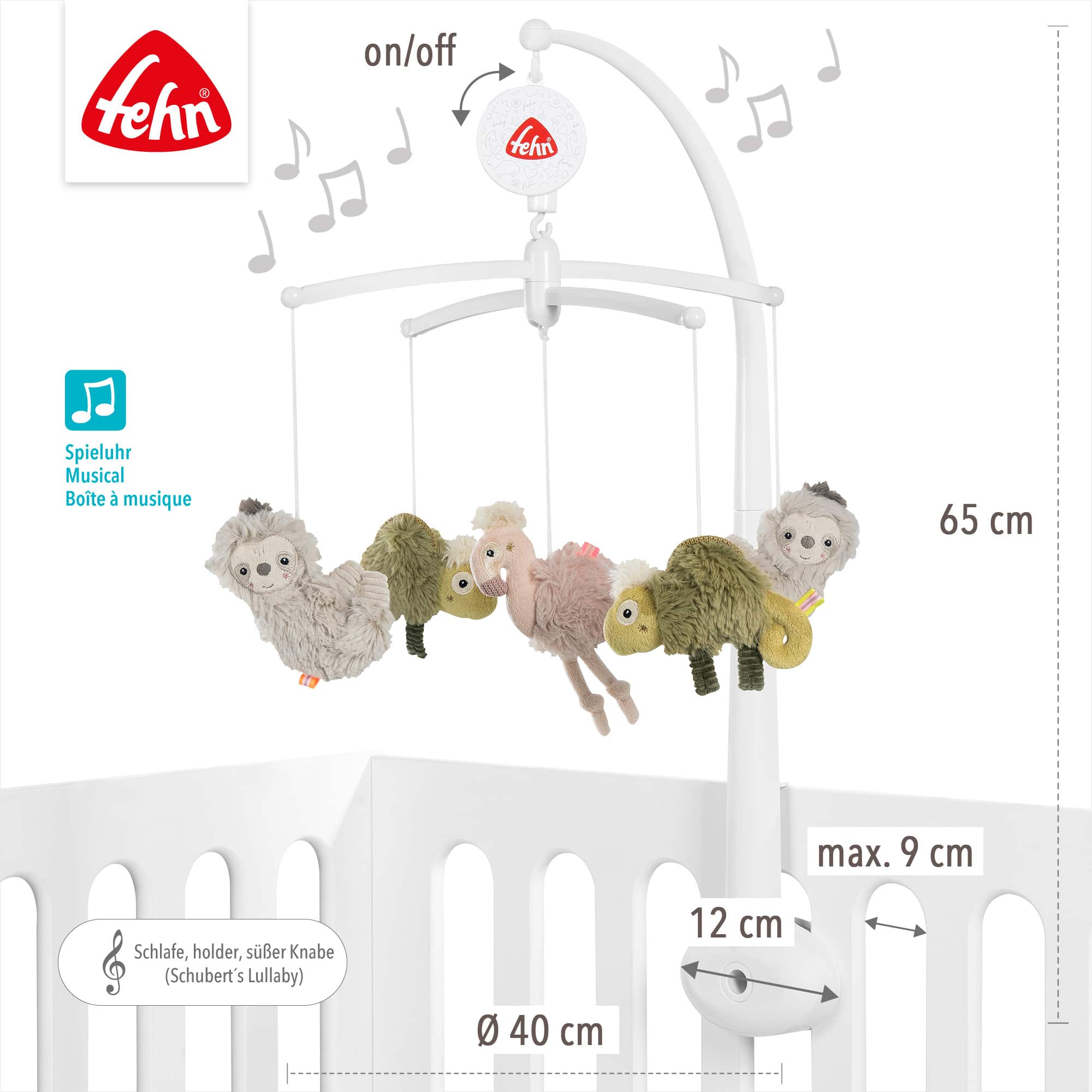 Mobilés, fehn, Mehrfarbig – Produktansicht