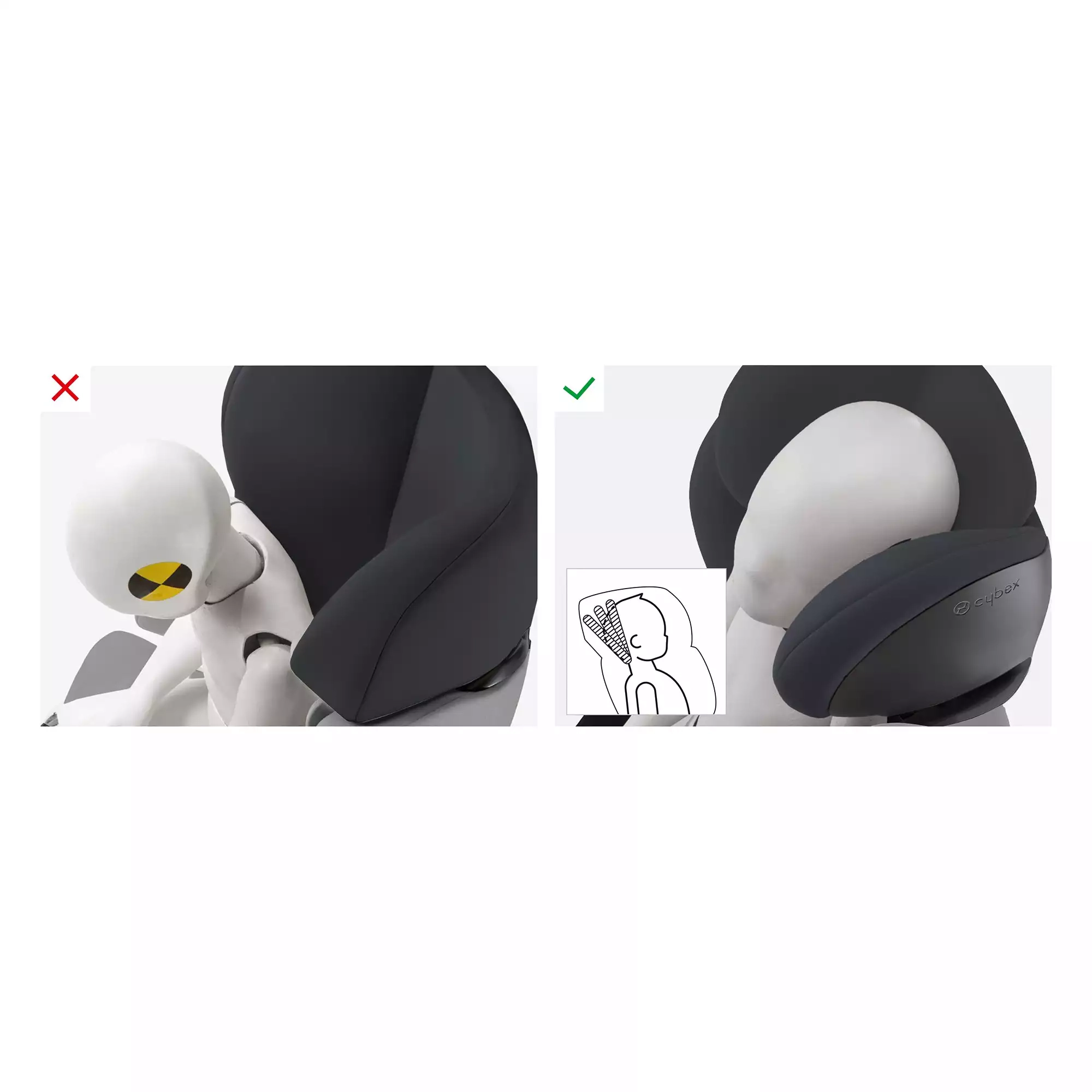 Kindersitze 15-36 kg, Gruppe 2/3, cybex – Produktansicht