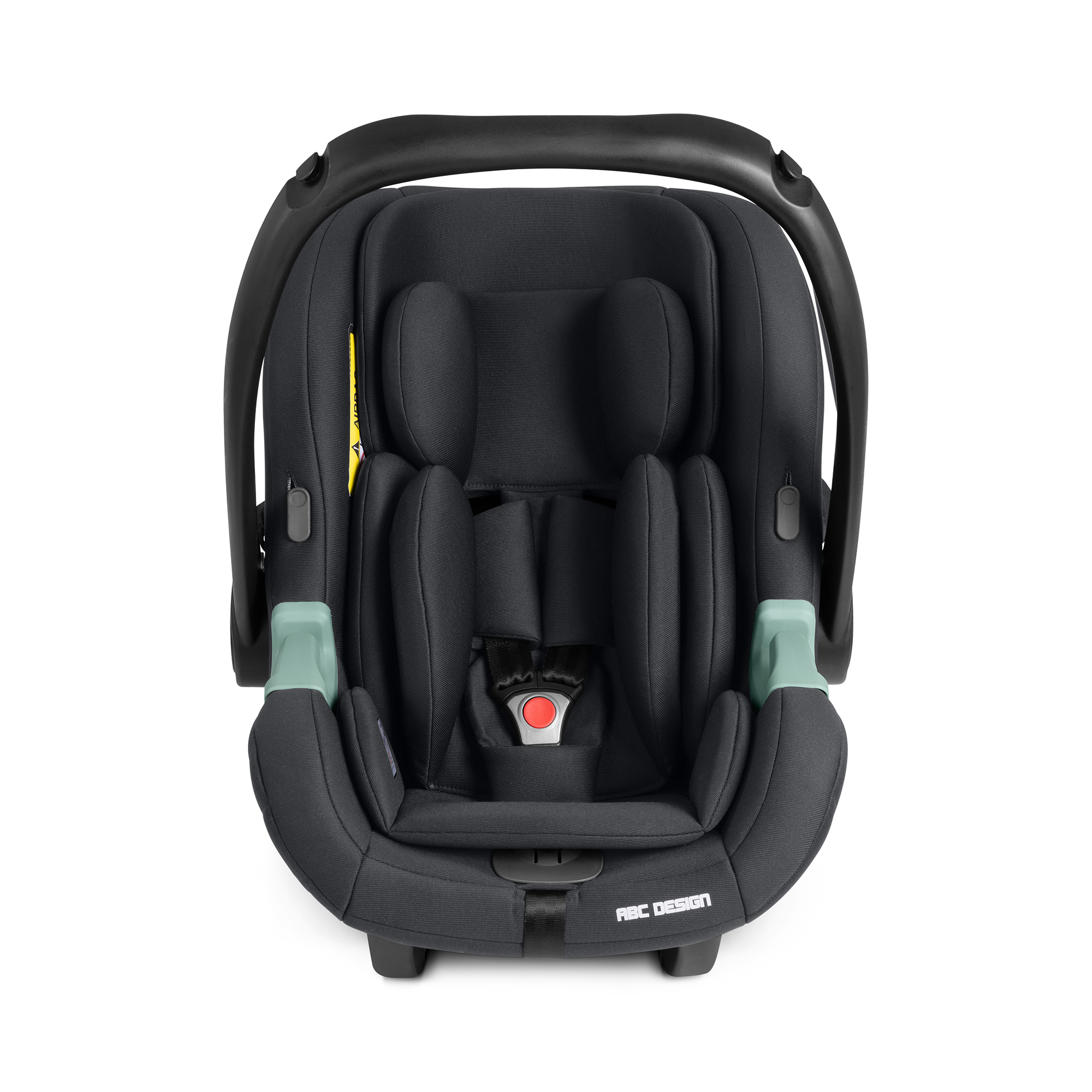 Babyschalen 0-13 kg, Gruppe 0+, ABC DESIGN, Schwarz – Produktansicht