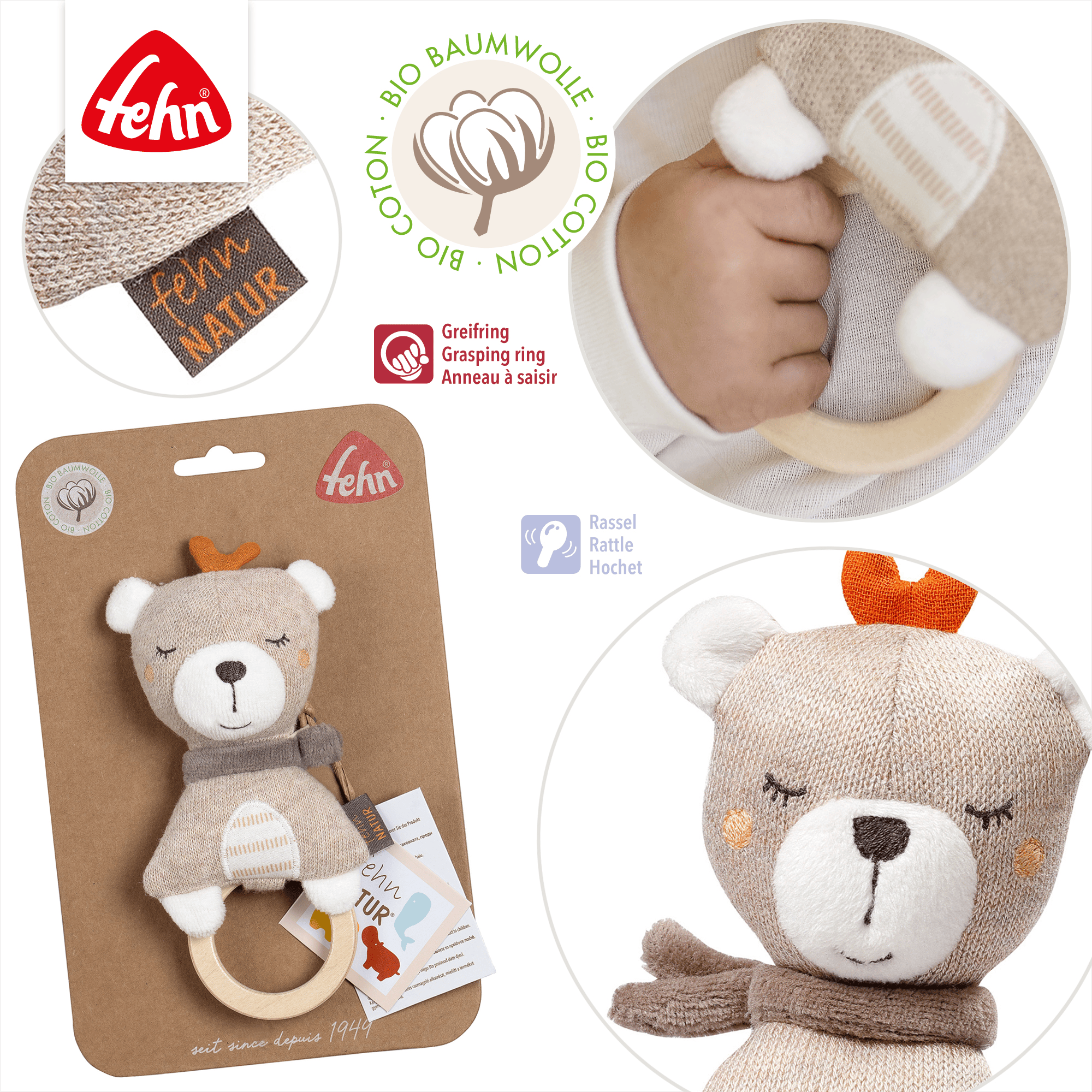 Rasseln & Greiflinge, fehn – Produktansicht