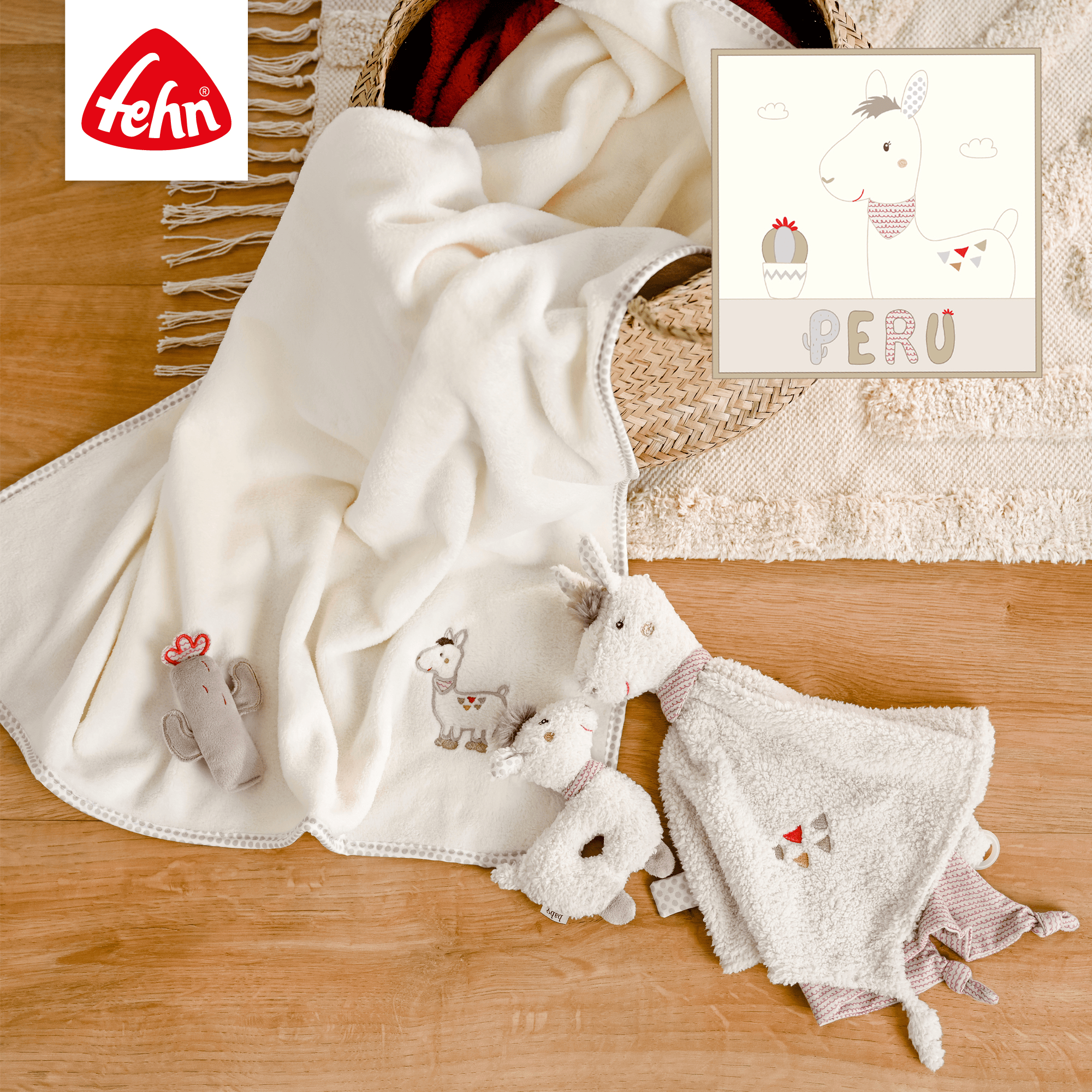 Waschlappen, fehn, Beige – Produktansicht