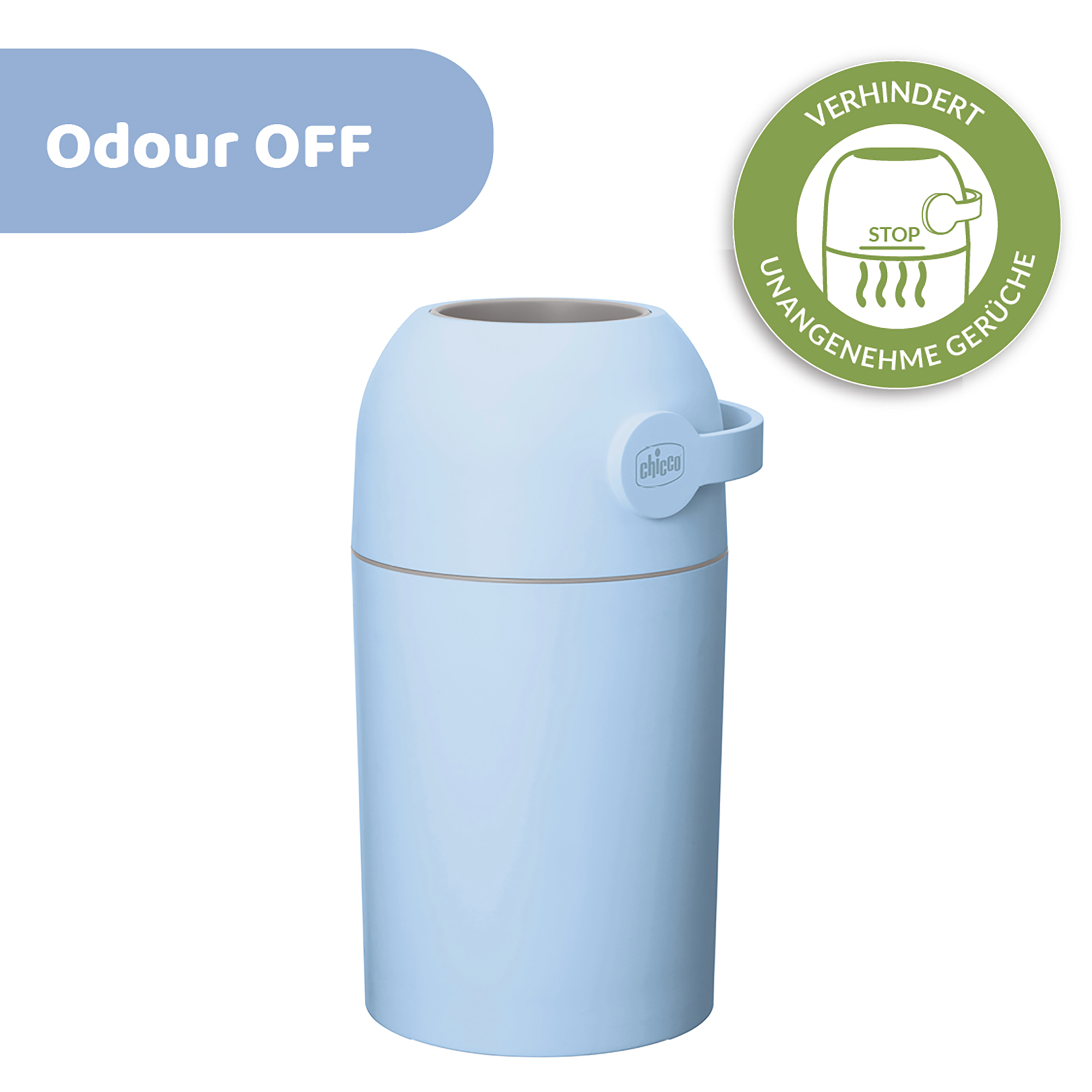 Windeleimer, chicco, Blau – Produktansicht