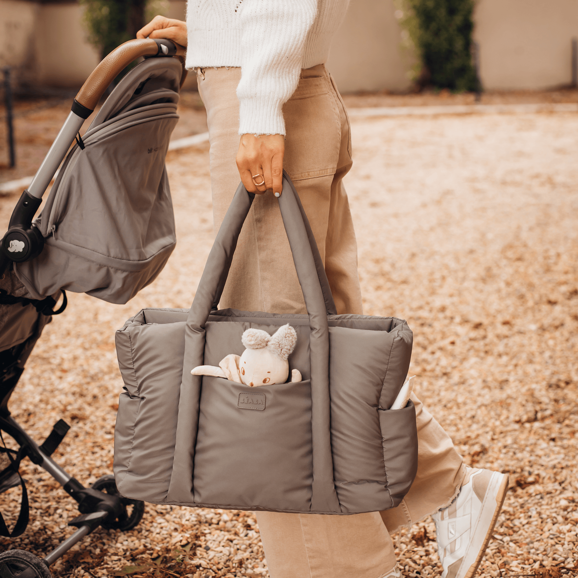Wickeltaschen, BÈABA, Grün – Produktansicht