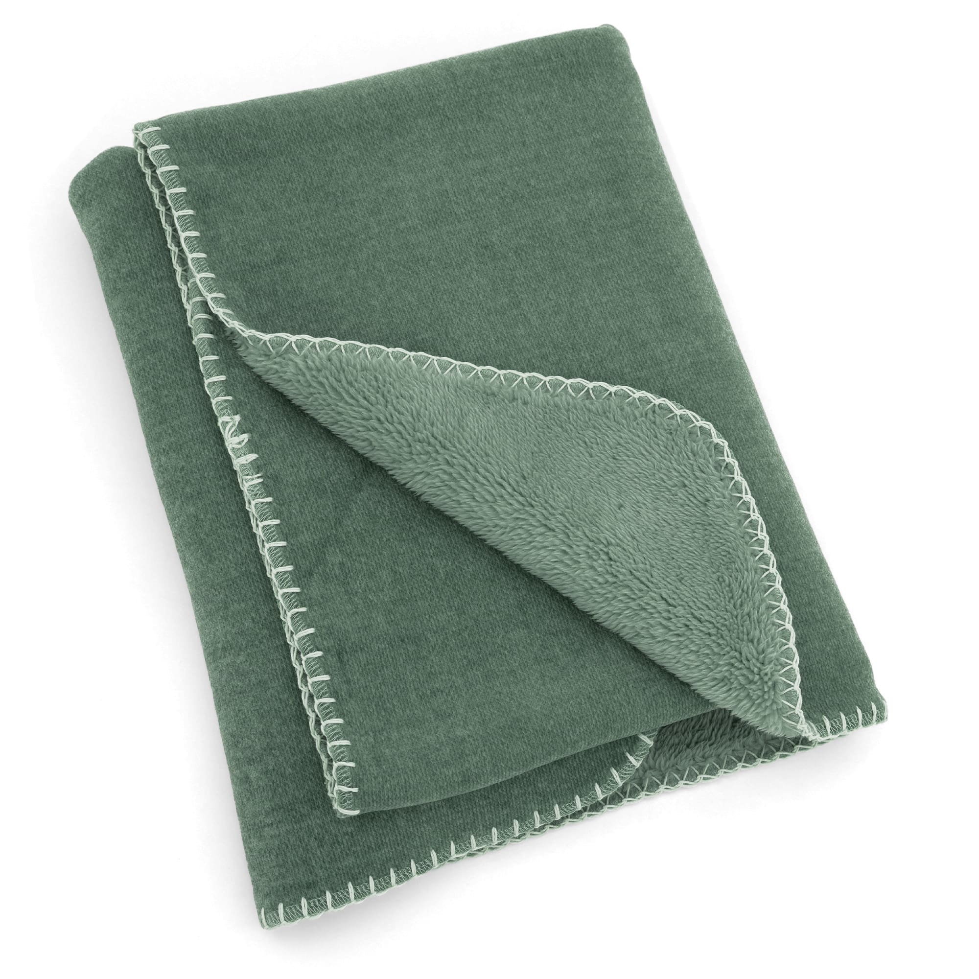 Kuscheldecken, LITTLE, Grün – Produktansicht