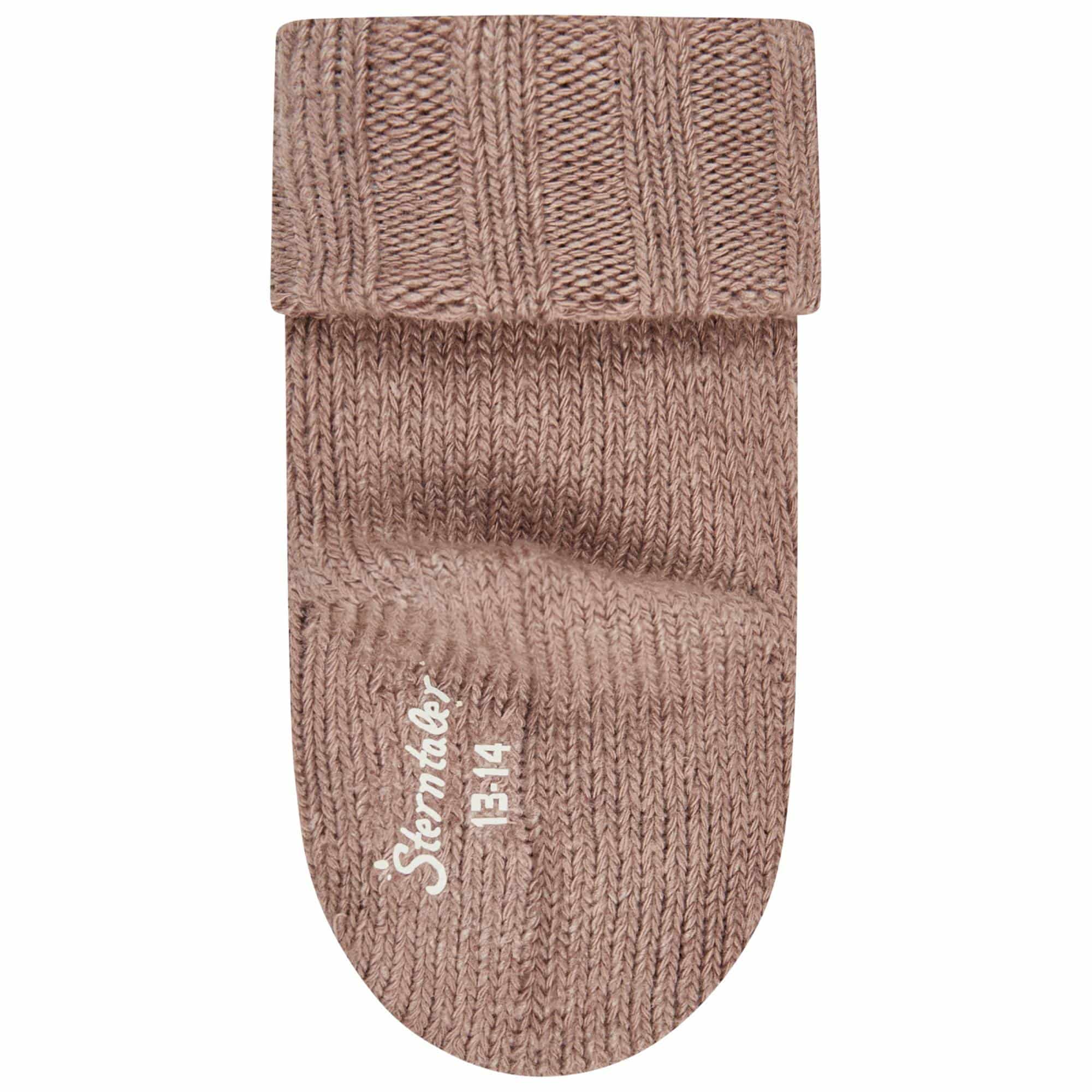 Socken & Strumpfhosen, Sterntaler, Beige – Besonderheit: mit umgeschlagenem Bund
