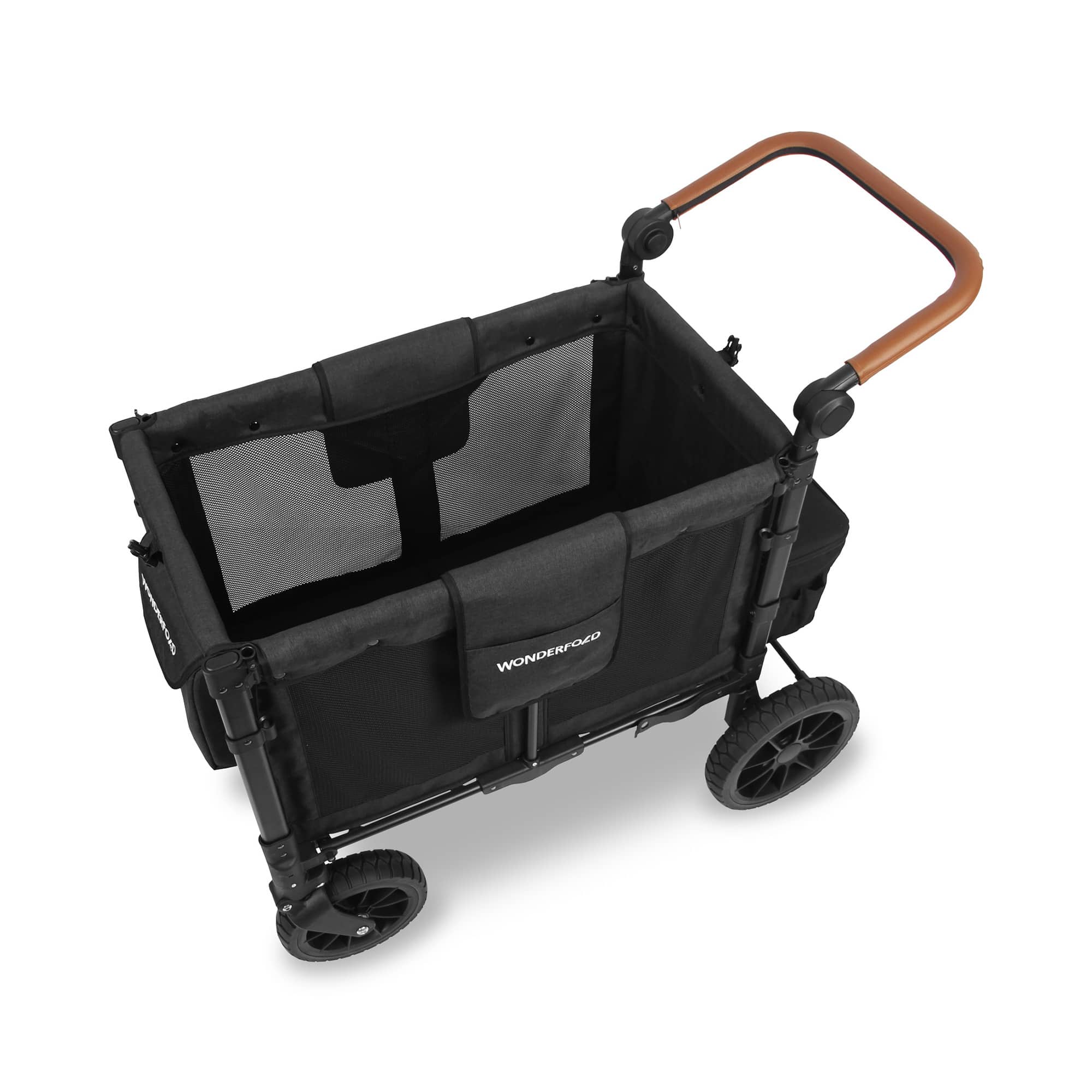 Zwillingswagen & Geschwisterwagen, WONDERFOLD, Schwarz – Produktansicht
