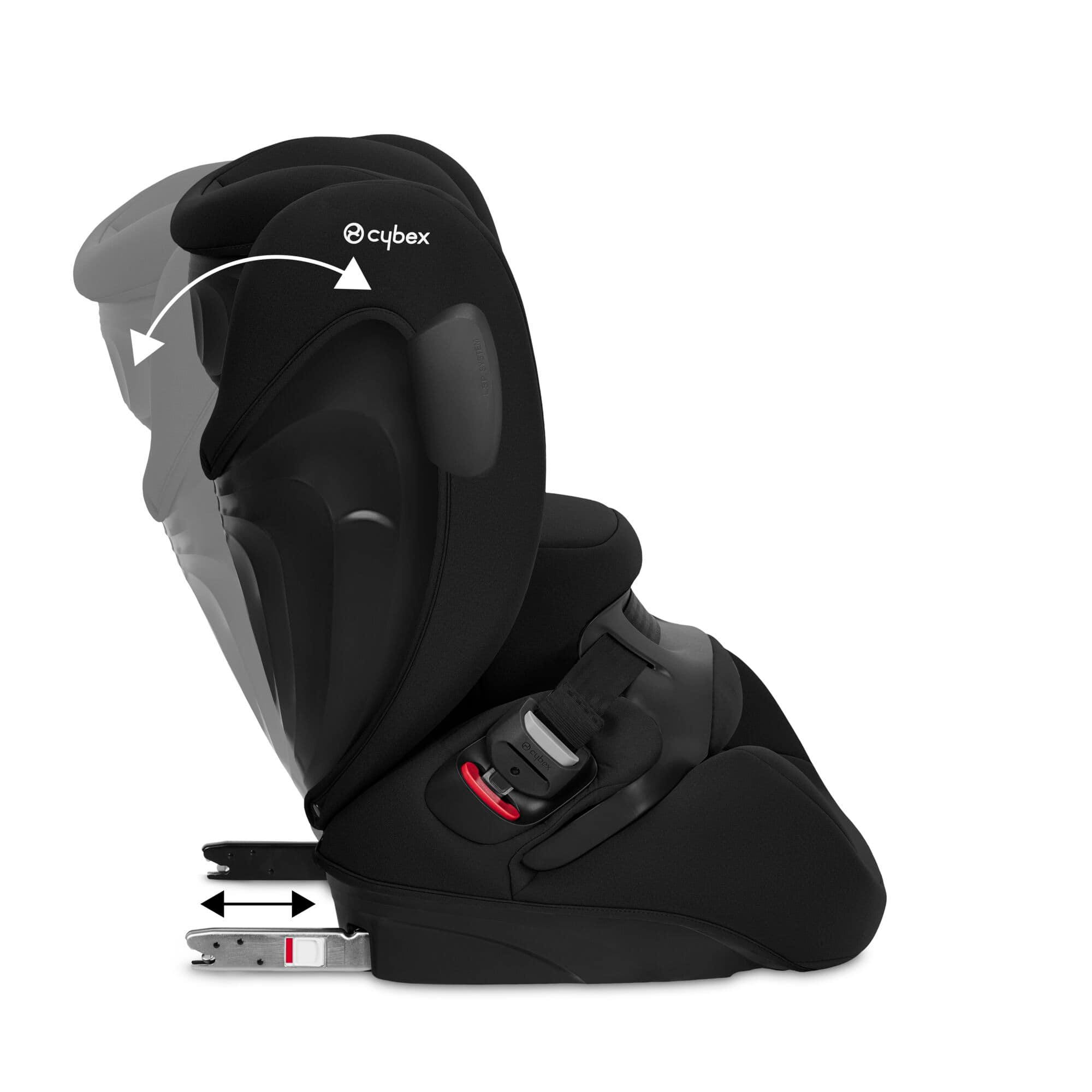 Kindersitze 9-36 kg, Gruppe 1/2/3, cbx by cybex, Schwarz – Produktansicht