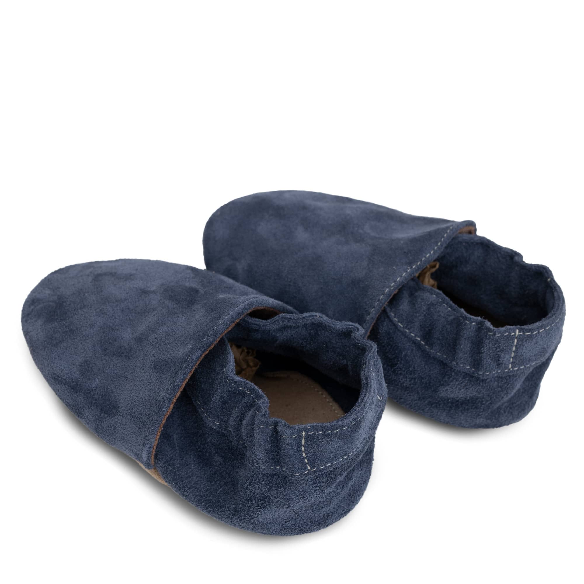 Krabbelschuhe, HOBEA, Blau – Besonderheit: handgefertigt in der EU