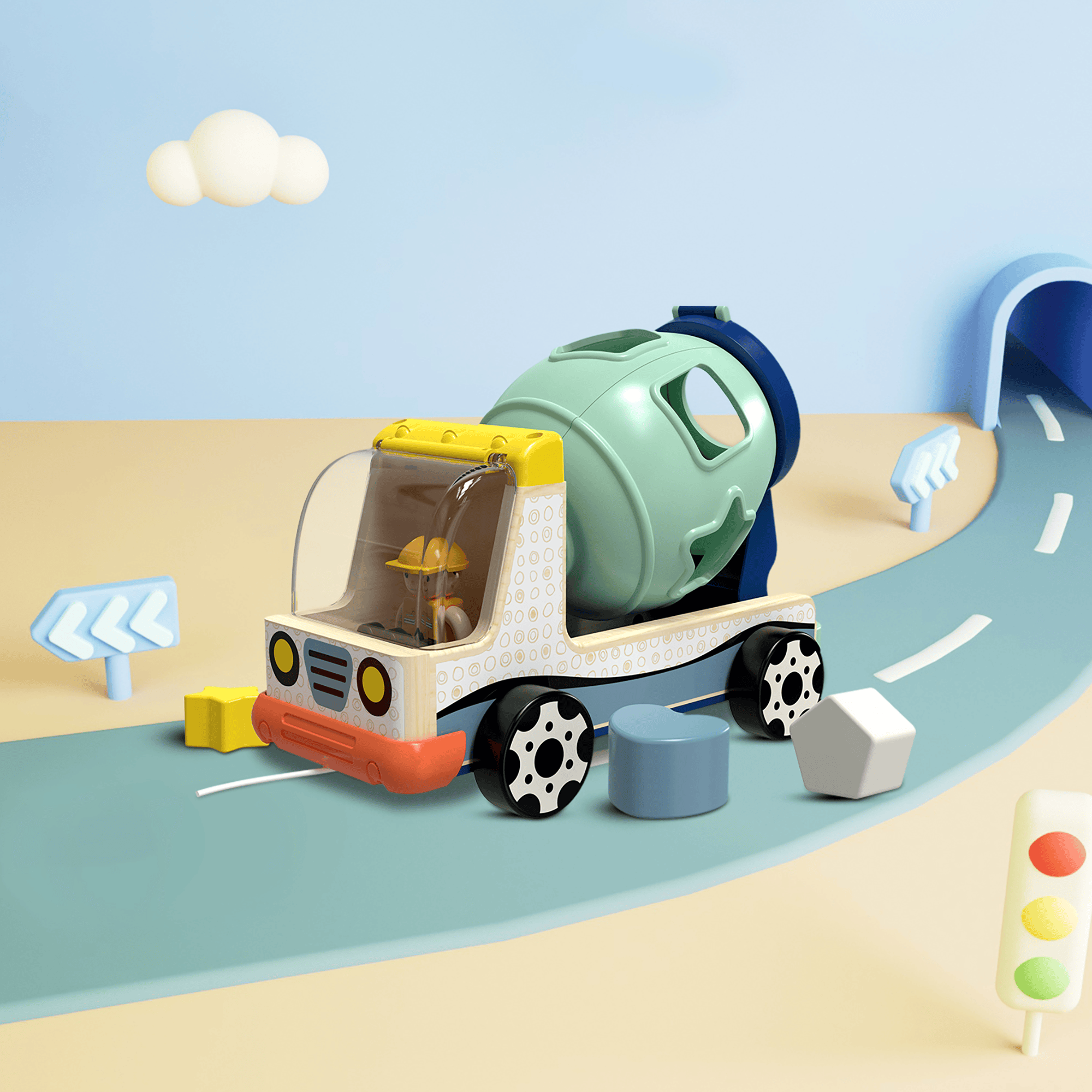 Spielzeugautos, TOPBRIGHT, Mehrfarbig – Produktansicht