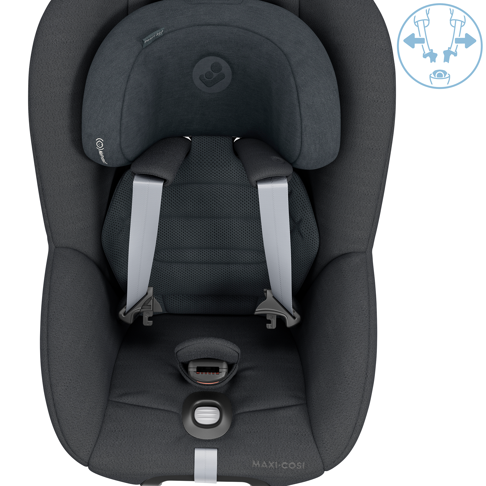 Reboarder 0-18 kg, Gruppe 0+/1, MAXI-COSI Premium, Grau – Produktansicht