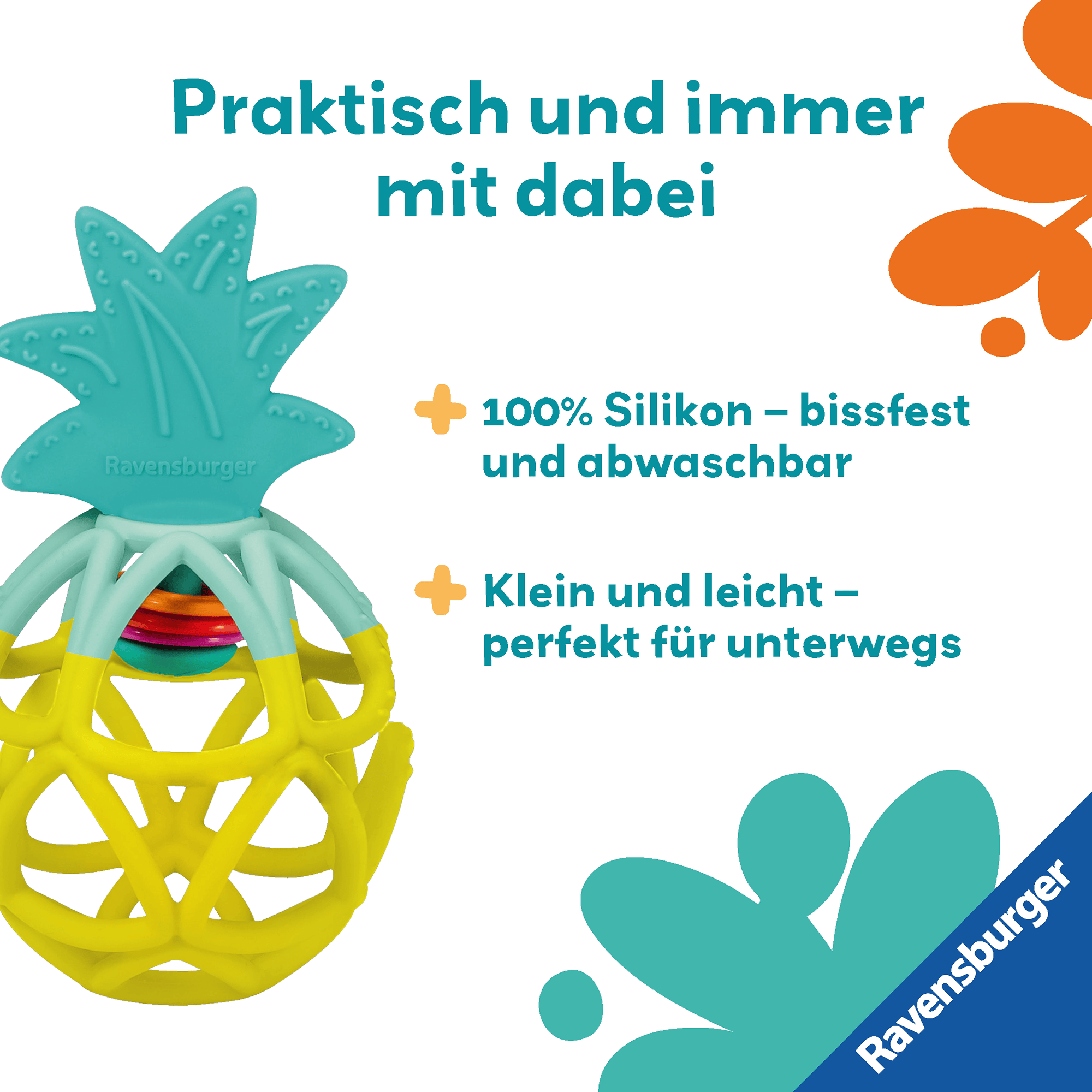 Rasseln & Greiflinge, Ravensburger, Gelb – Produktansicht