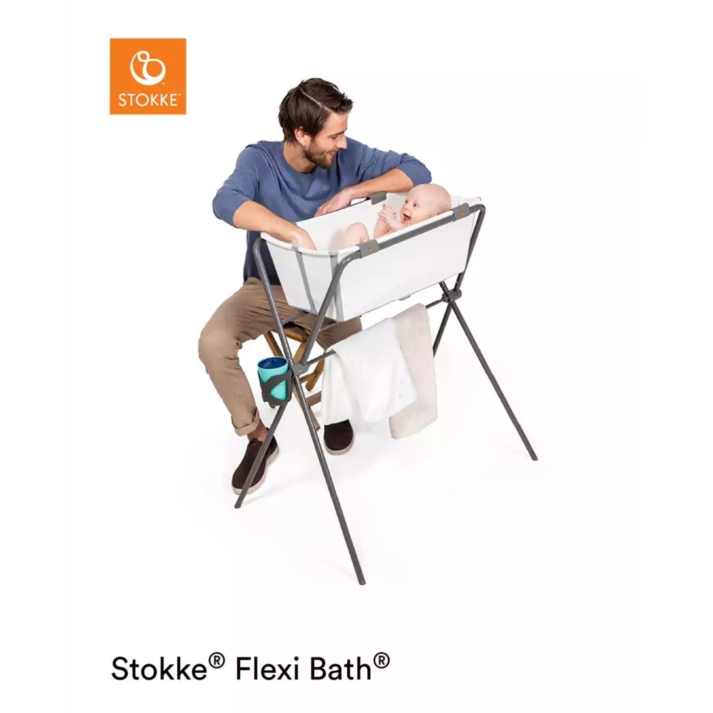 Badewannen, STOKKE, Grau – Produktansicht