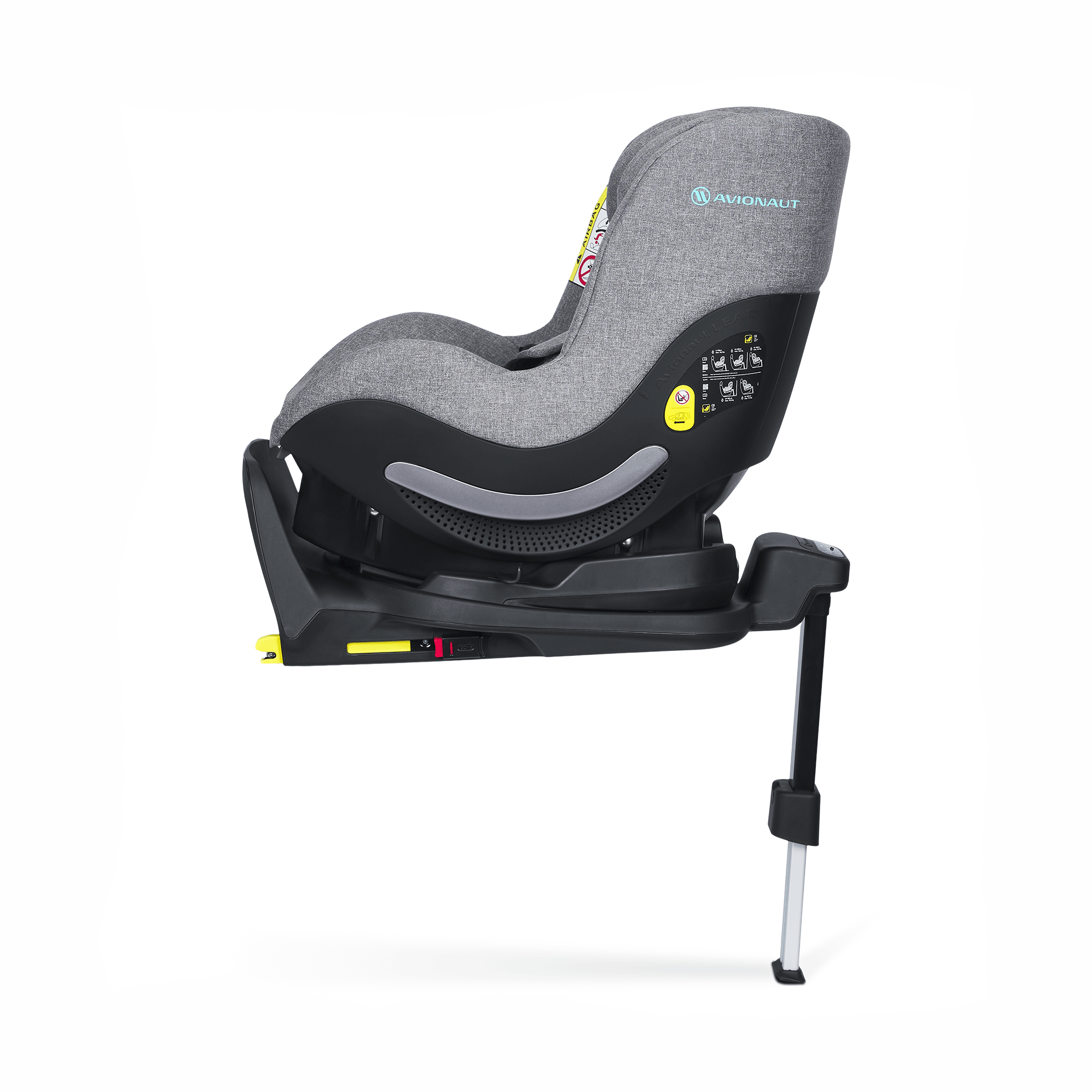 Reboarder 0-18 kg, Gruppe 0+/1, AVIONAUT, Grau – Produktansicht