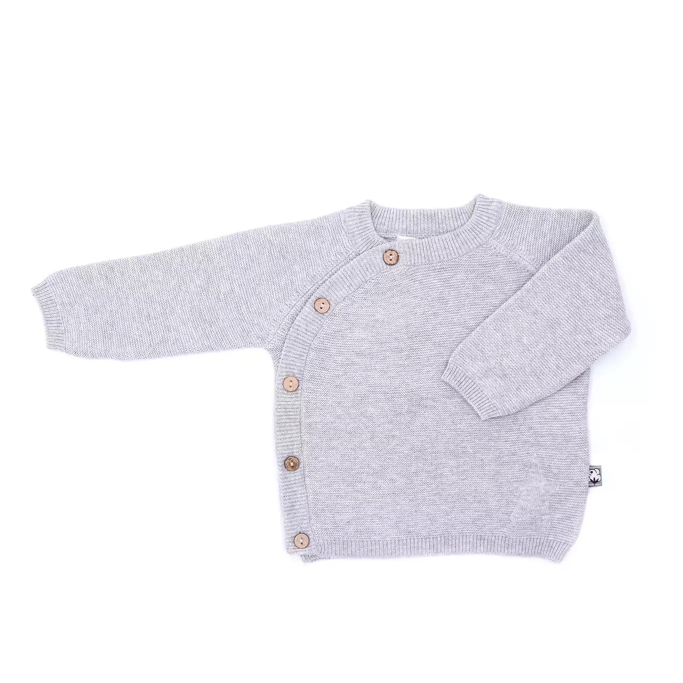 Sweat-, Fleece- & Strickjacken, Sterntaler, Grau – Besonderheit: GOTS zertifiziert