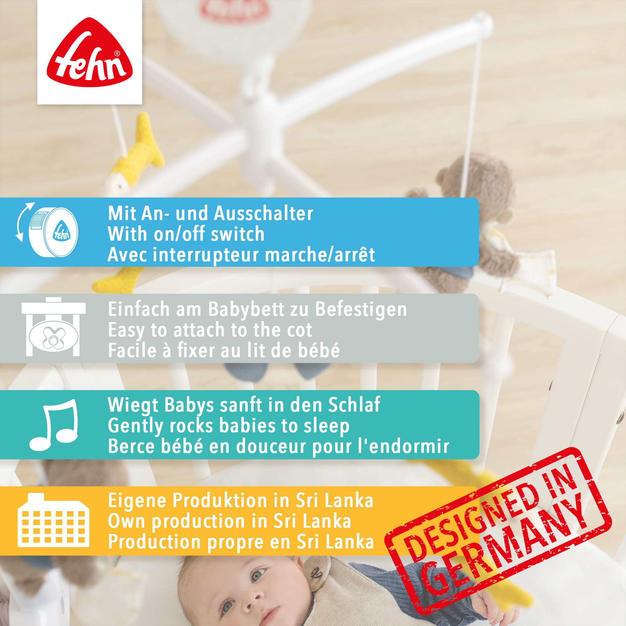 Mobilés, fehn, Beige – Produktansicht