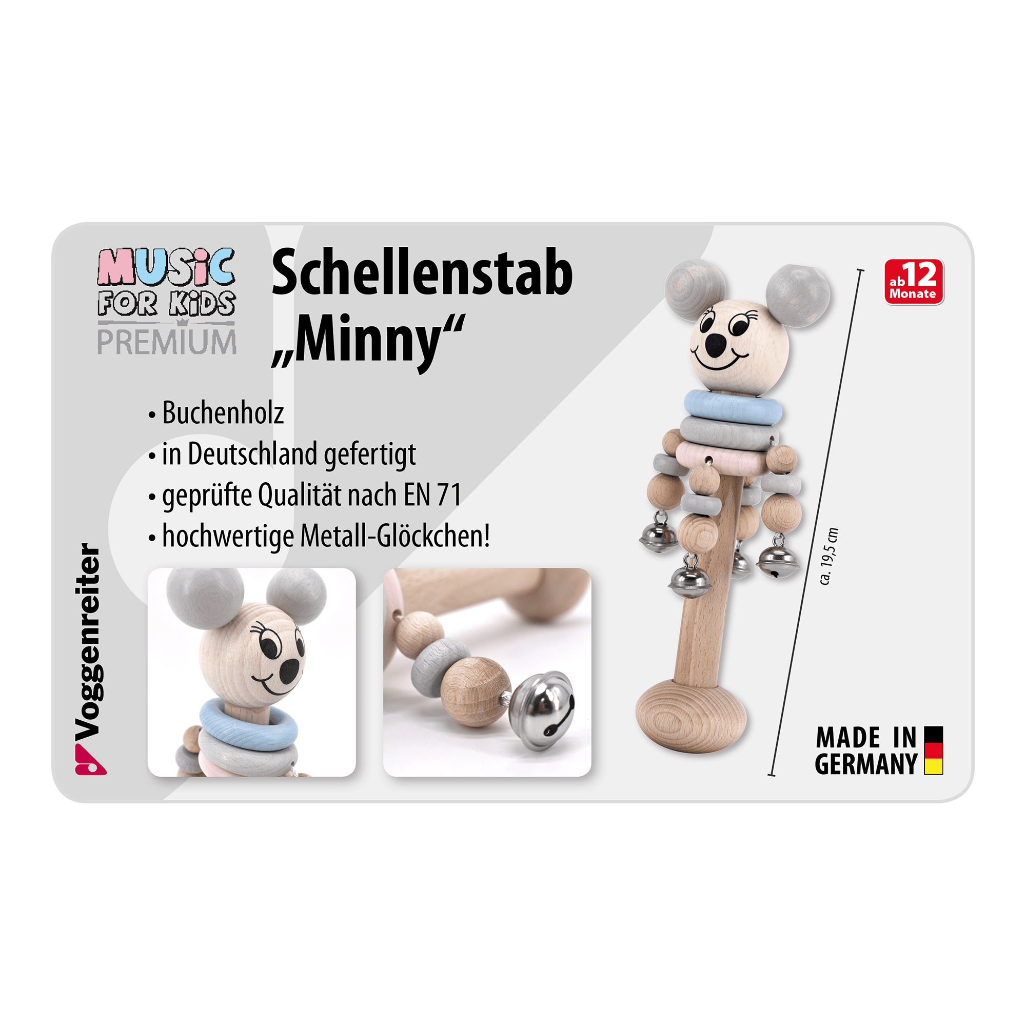 Musikinstrumente, Voggenreiter, Mehrfarbig – Produktansicht