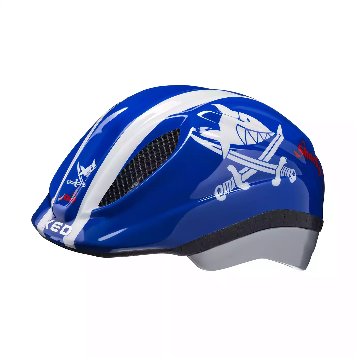 Fahrradhelme, KED, Blau – Besonderheit: Insektenschutznetz