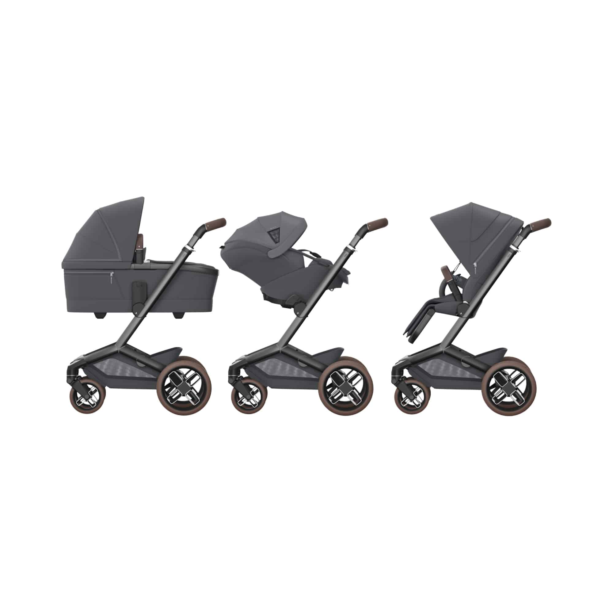 Kinderwagen Komplettsets, MAXI-COSI Premium, Grau – Produktansicht