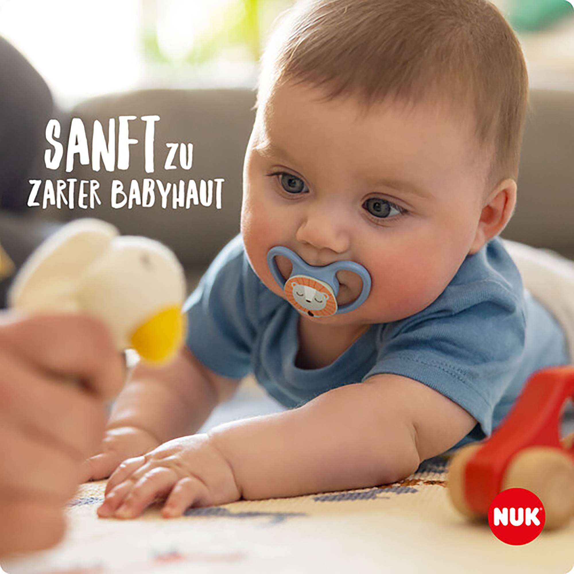 Schnuller, NUK, Mehrfarbig – Produktansicht