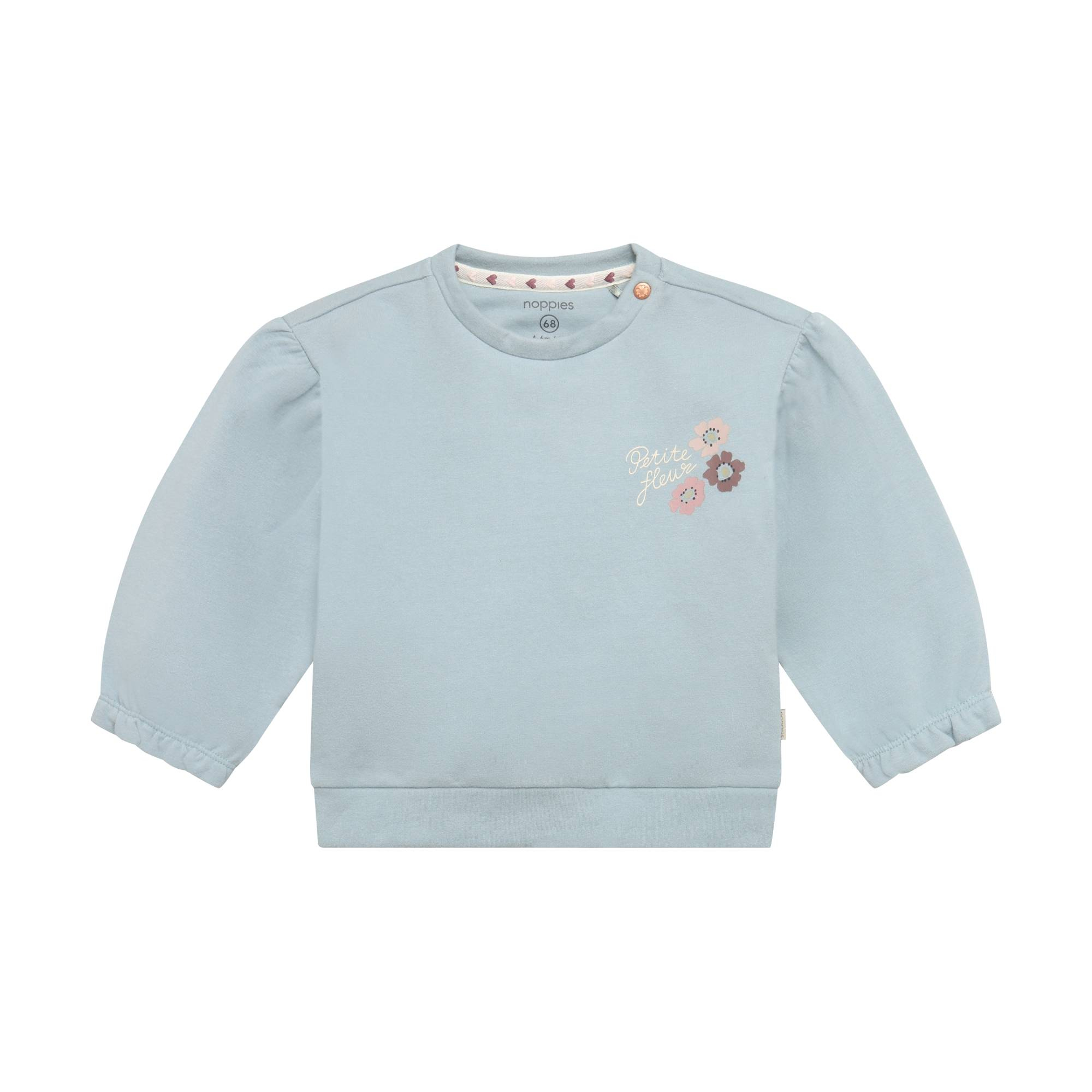 Pullover & Sweatshirts, noppies, Blau – Besonderheit: weicher „Soft Feel“-GOTS-Stoff (CERES-0366) für angenehmen Tragekomfort

