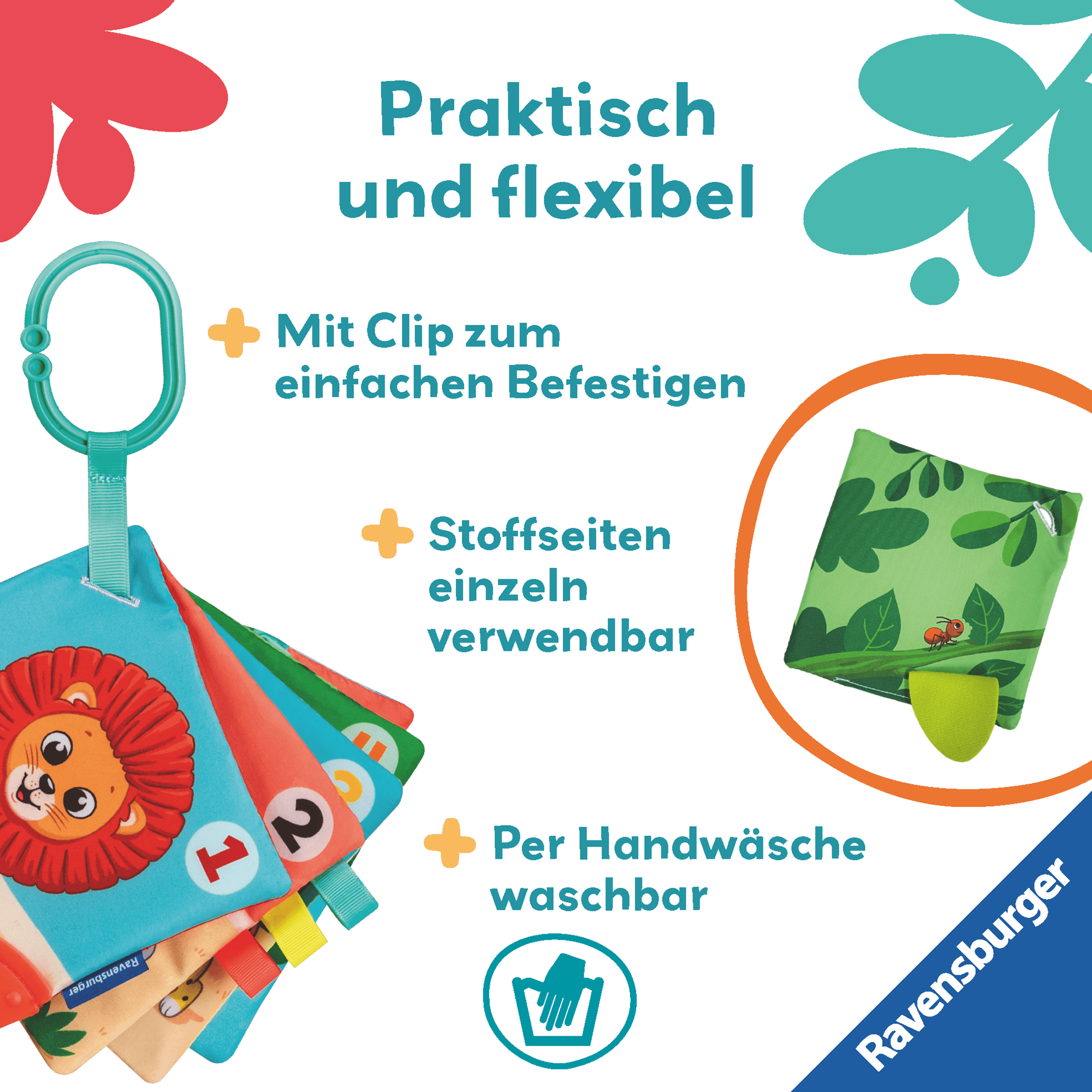 Stoffbücher, Ravensburger, Mehrfarbig – Produktansicht