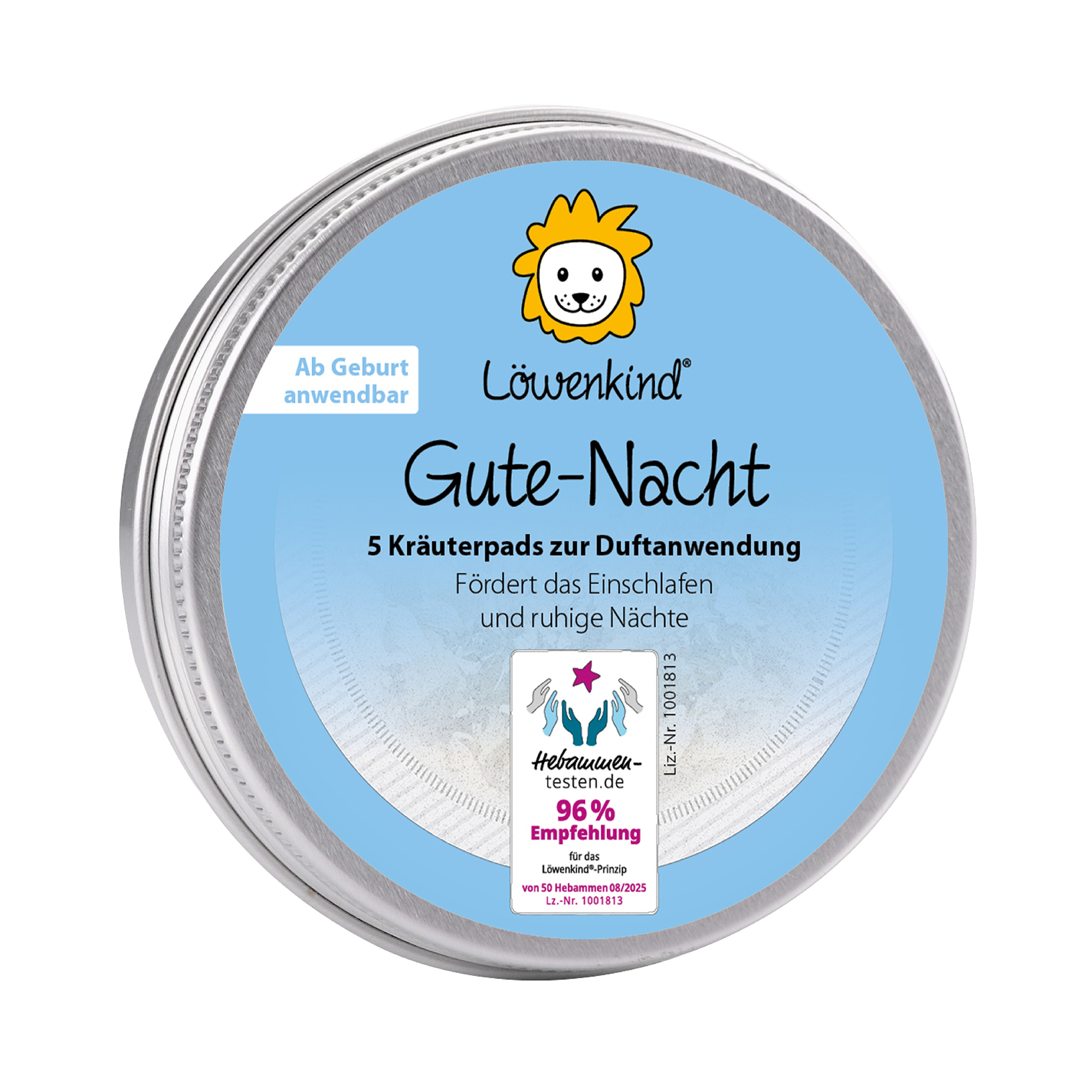 Hausapotheke, Löwenkind, Mehrfarbig – Besonderheit: enthält 5 wiederverwendbare Kräuterpads