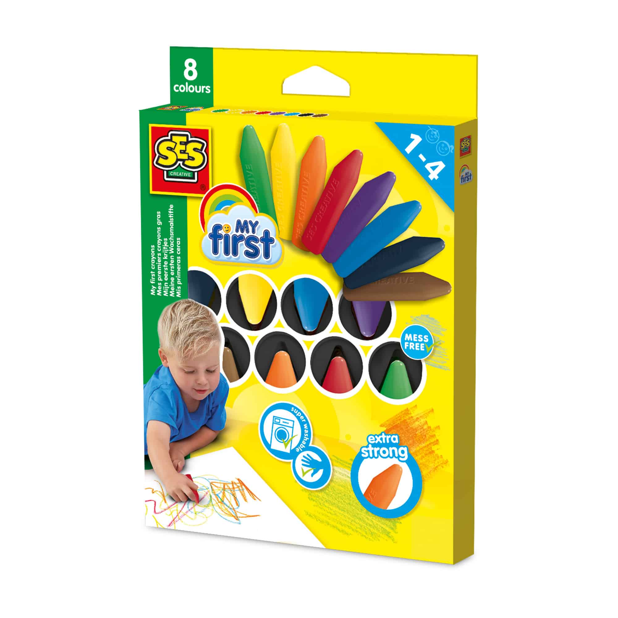 Malen & Kneten, SES CREATIVE, Gelb – Produktansicht