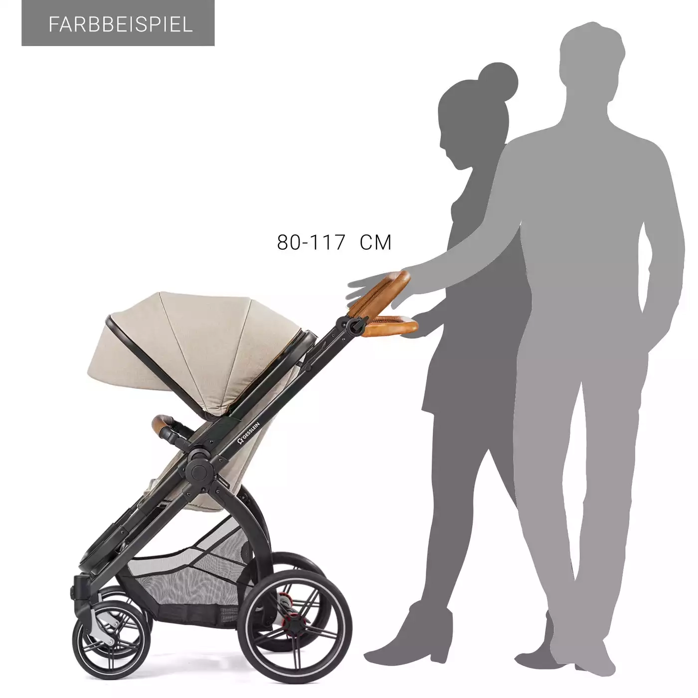 Kombi-Kinderwagen, GESSLEIN – Produktansicht
