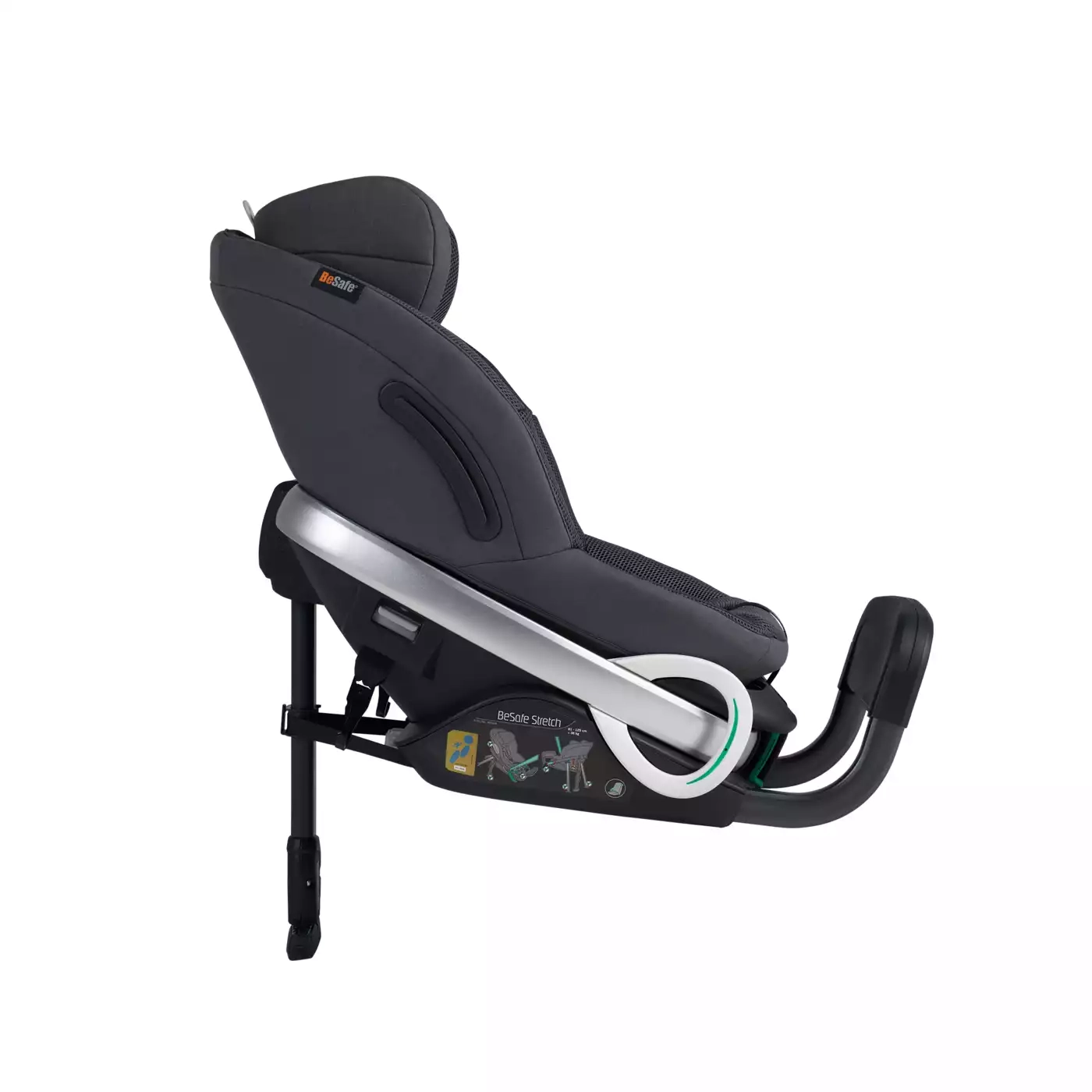 Kindersitze 9-36 kg, Gruppe 1/2/3, BeSafe, Grau – Produktansicht