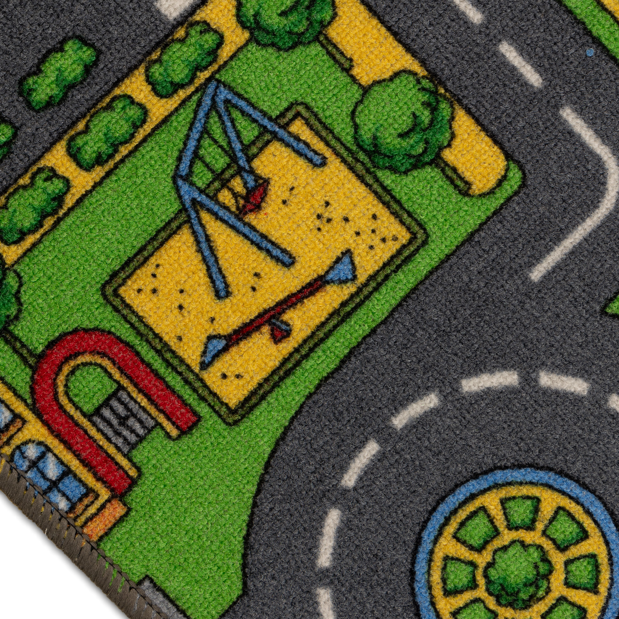 Teppiche, Spielzeugring, Mehrfarbig – Produktansicht