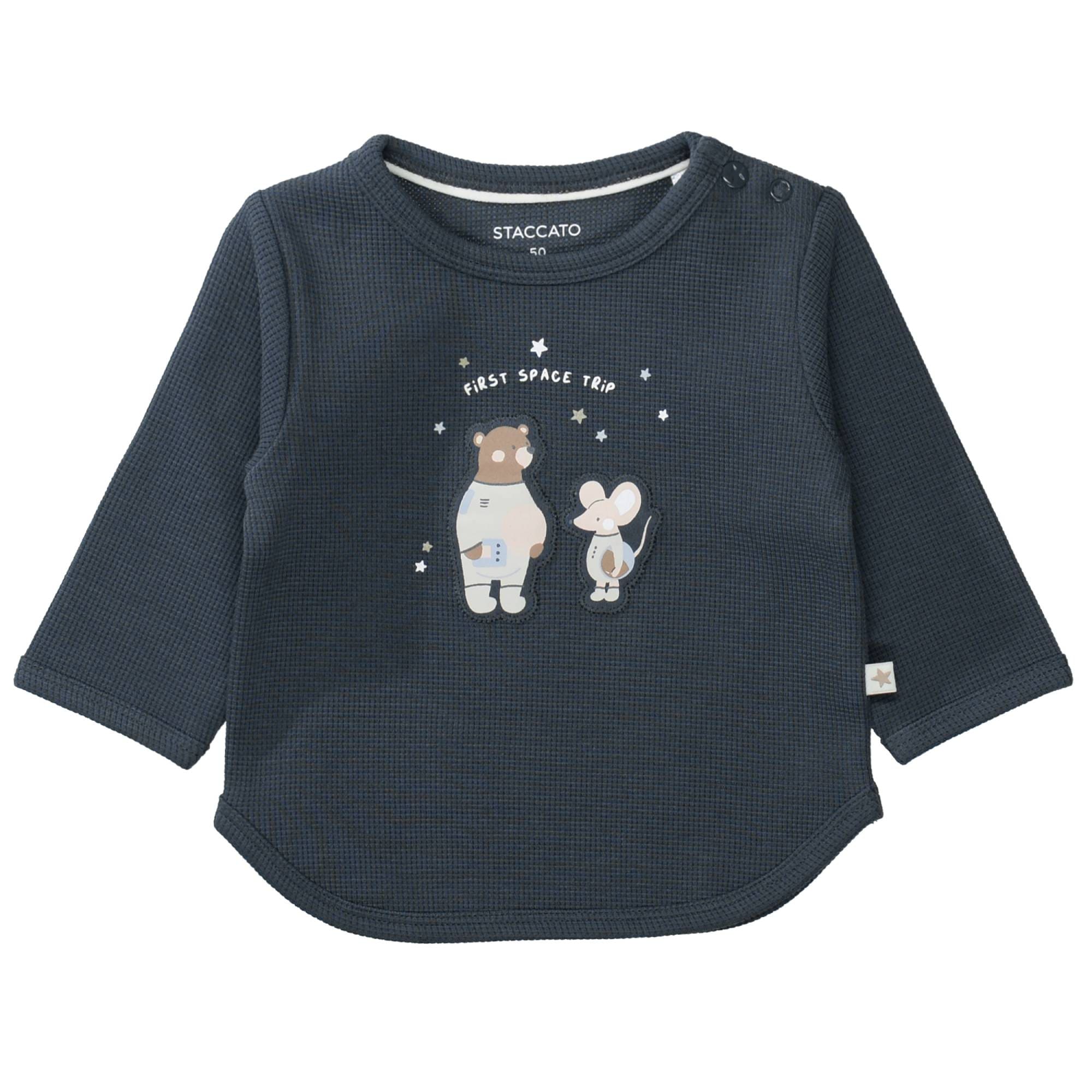 Langarmshirts, STACCATO, Blau – Produktansicht