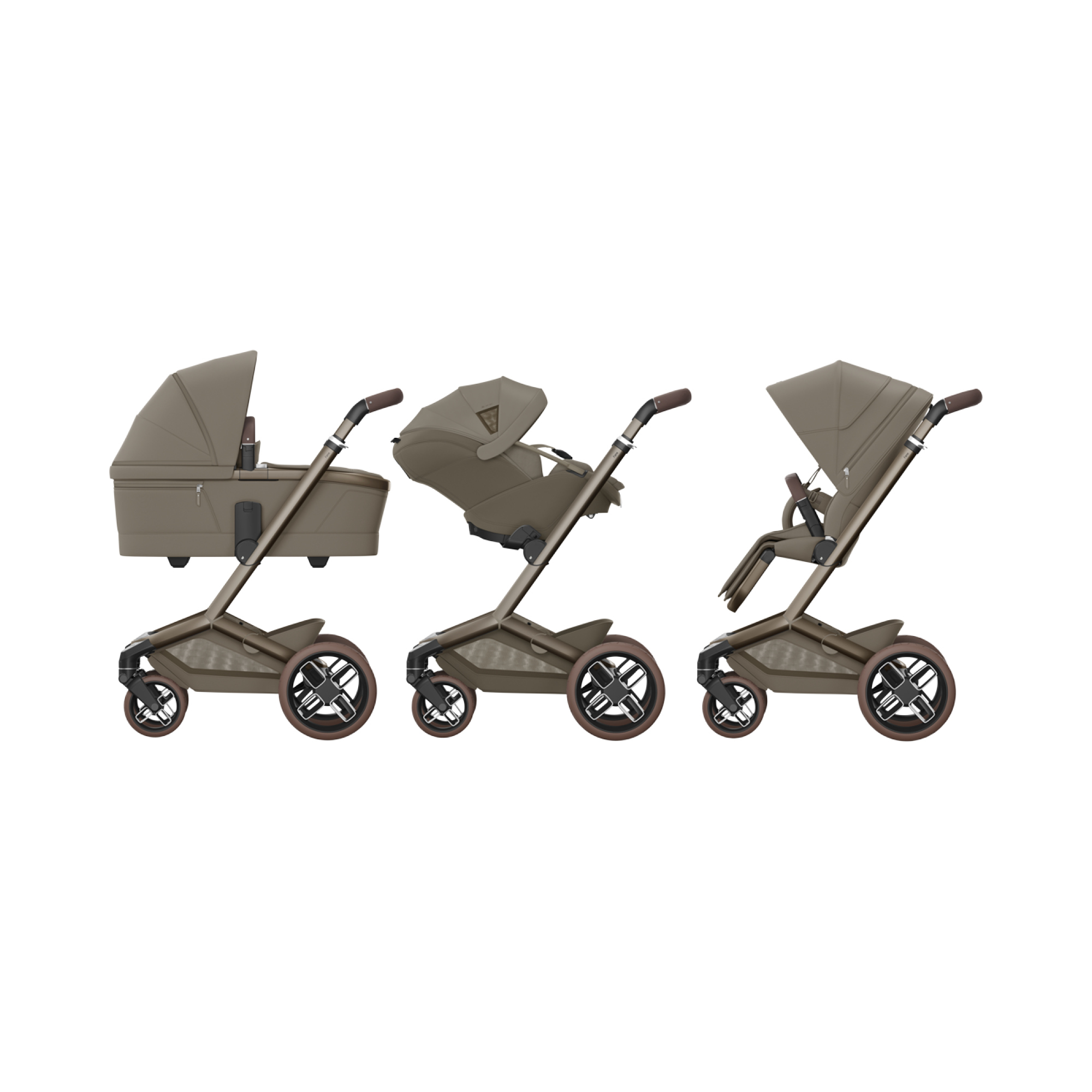 Kinderwagen Komplettsets, MAXI-COSI Premium, Beige – Produktansicht
