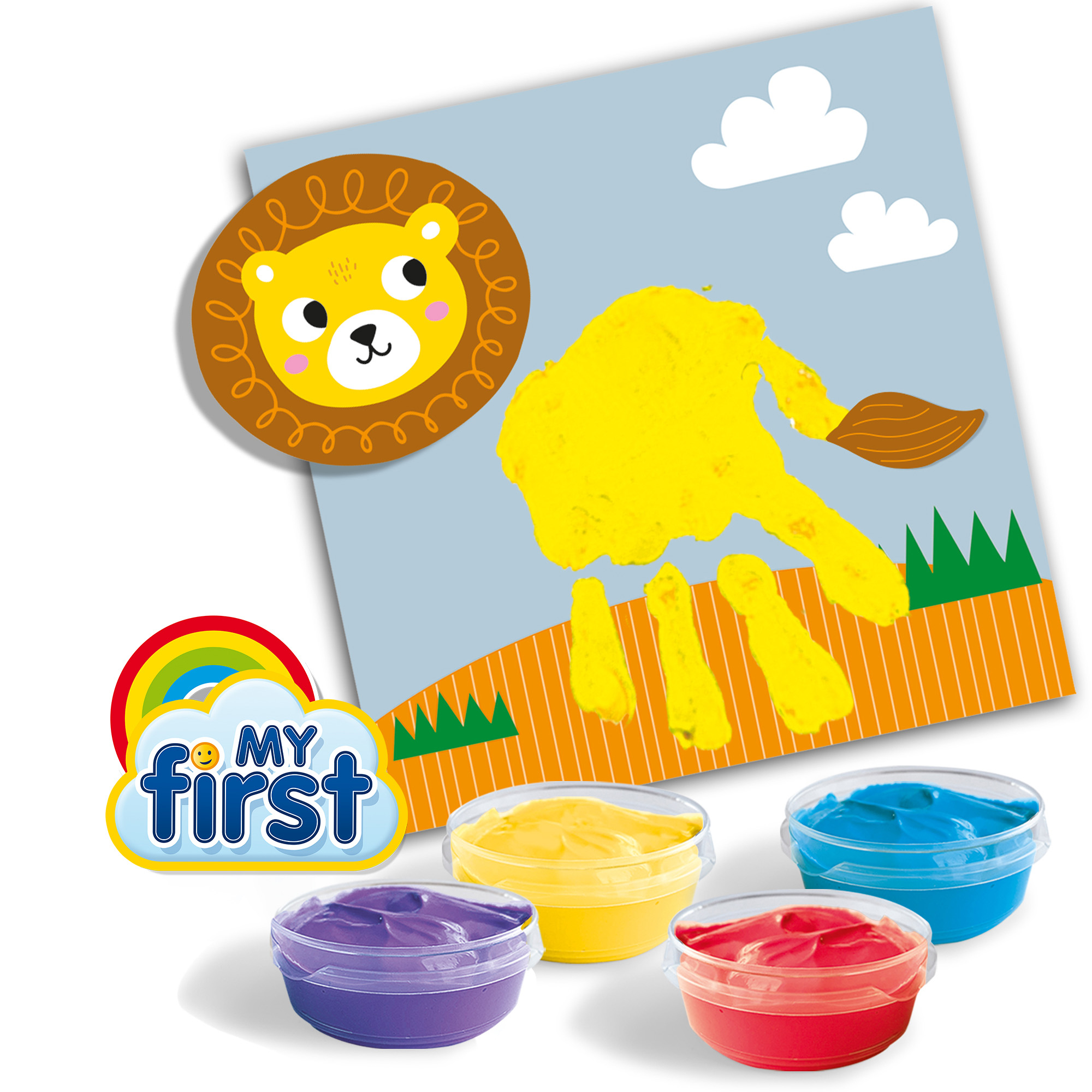 Fingermalfarben, SES CREATIVE, Gelb – Produktansicht