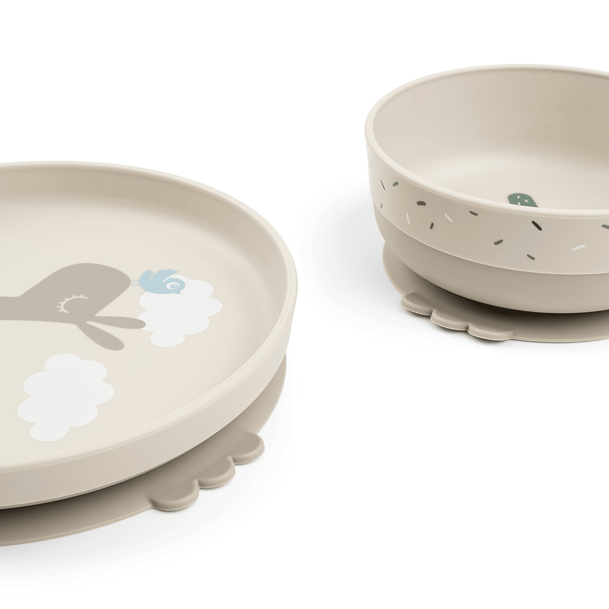 Kinderteller, done by deer, Beige – Produktansicht