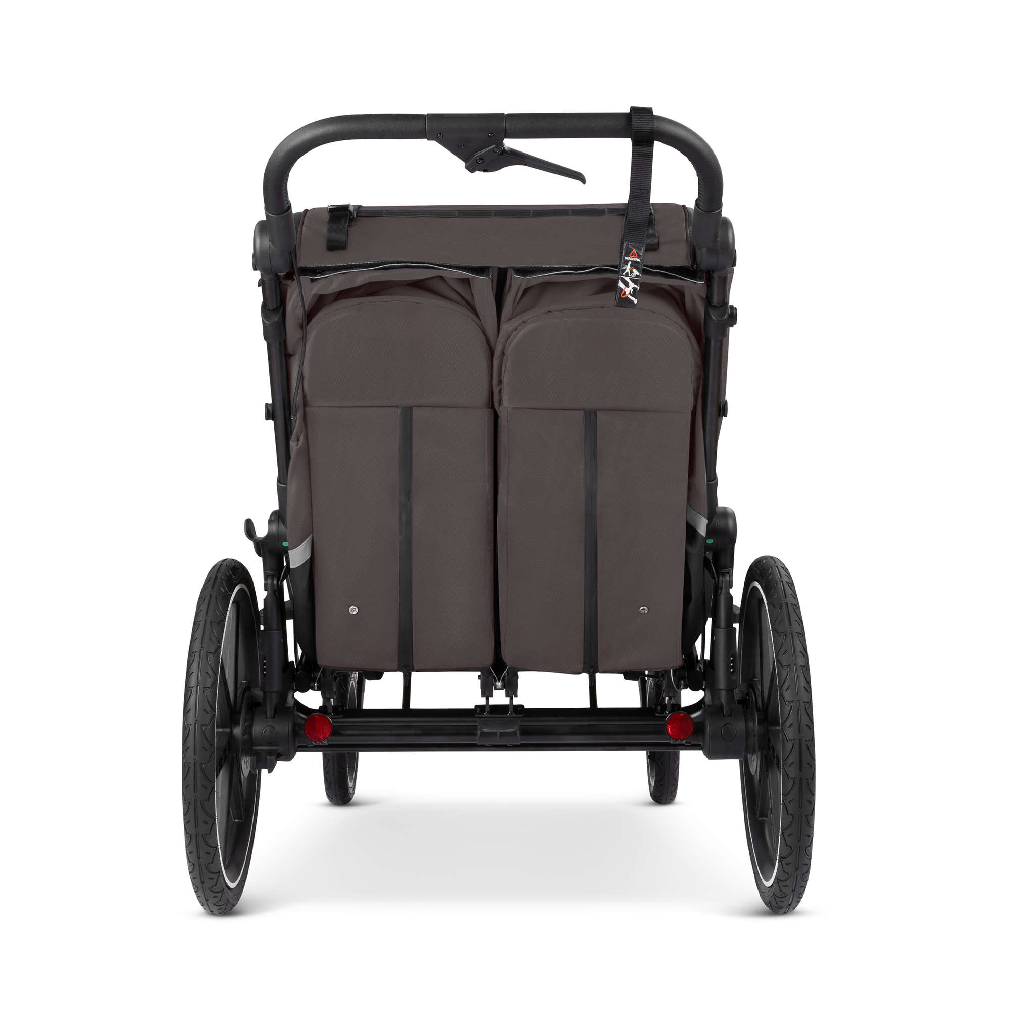 Fahrradanhänger, ABC DESIGN, Braun – Produktansicht